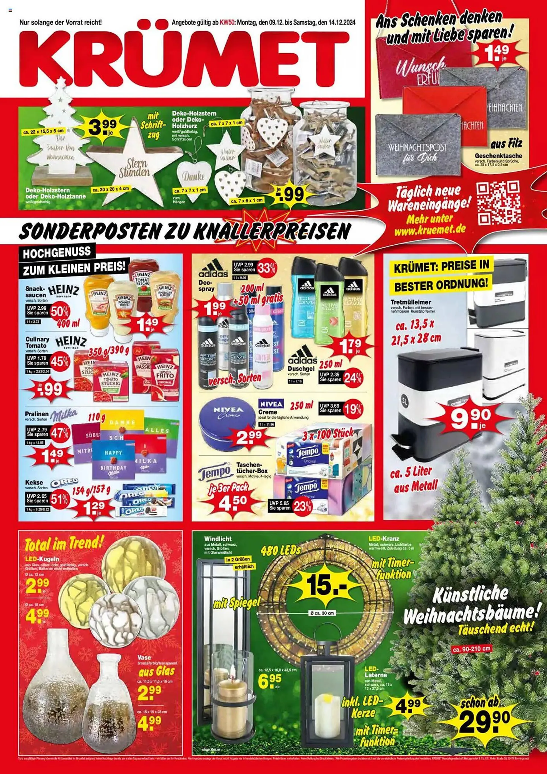 Krümet Sonderposten Prospekt - 1