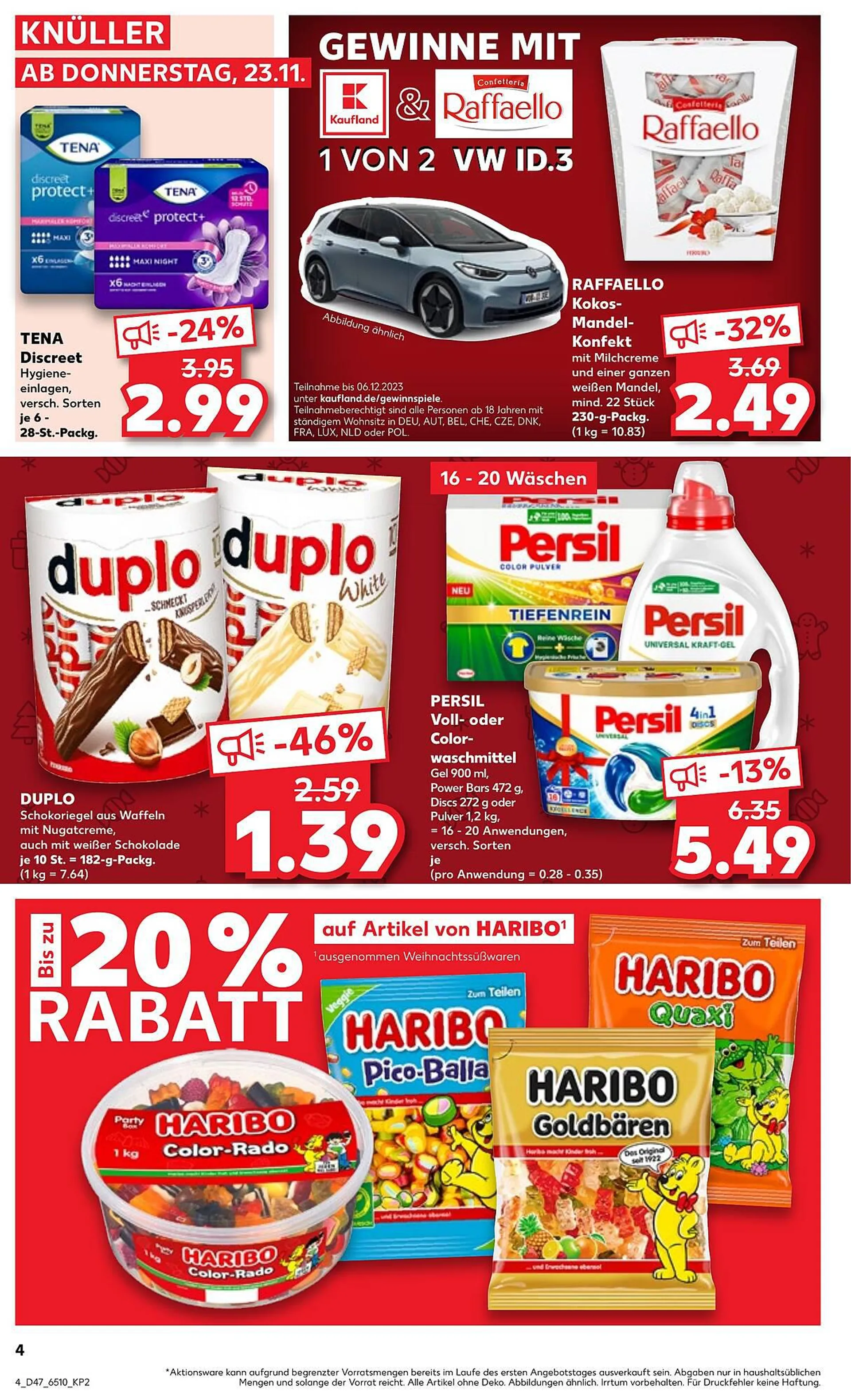 Kaufland Duitsland Folder van 20 november tot 22 november 2023 - Folder pagina 4