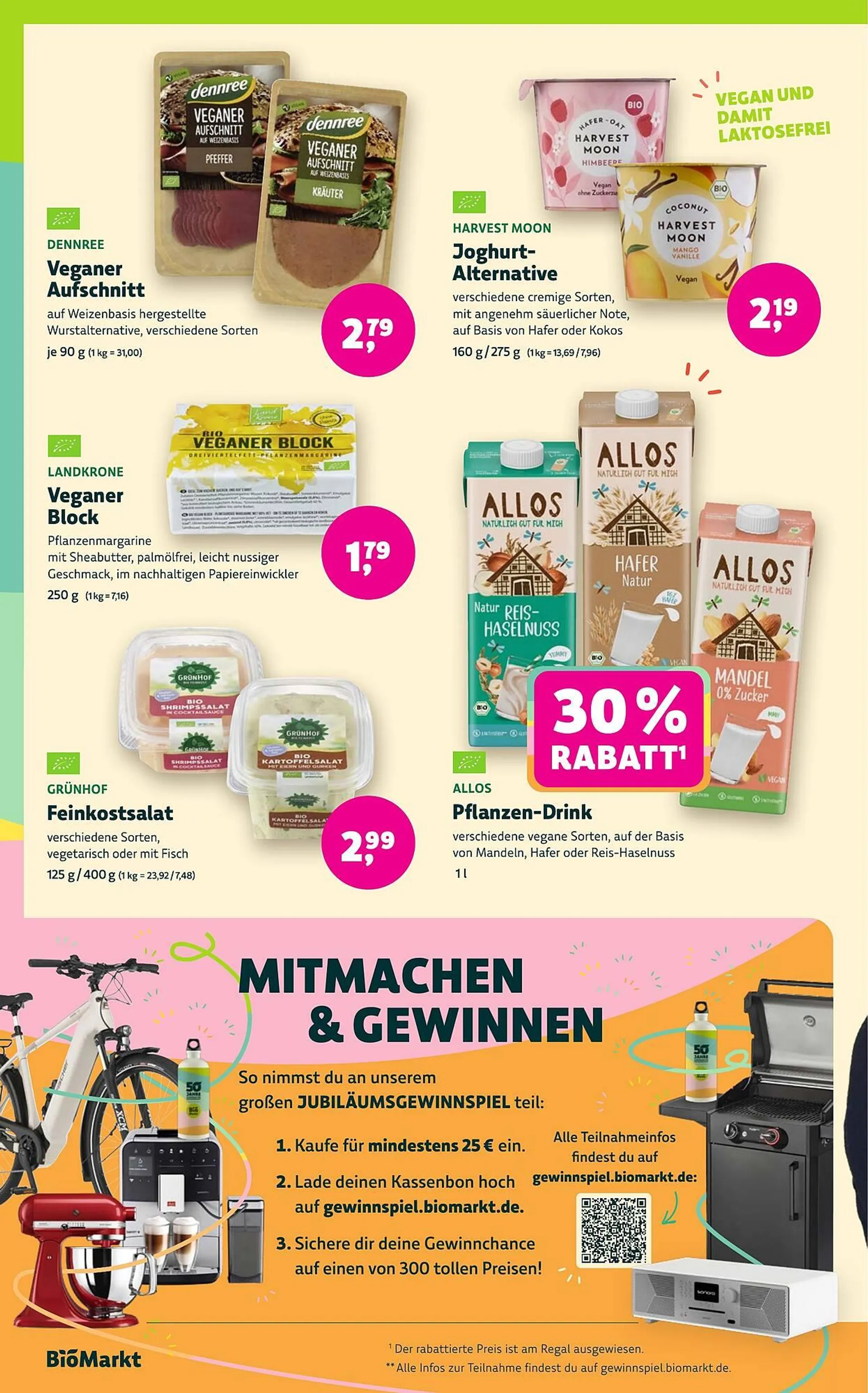 Landmann's Biomarkt Prospekt von 25. September bis 8. Oktober 2024 - Prospekt seite 6