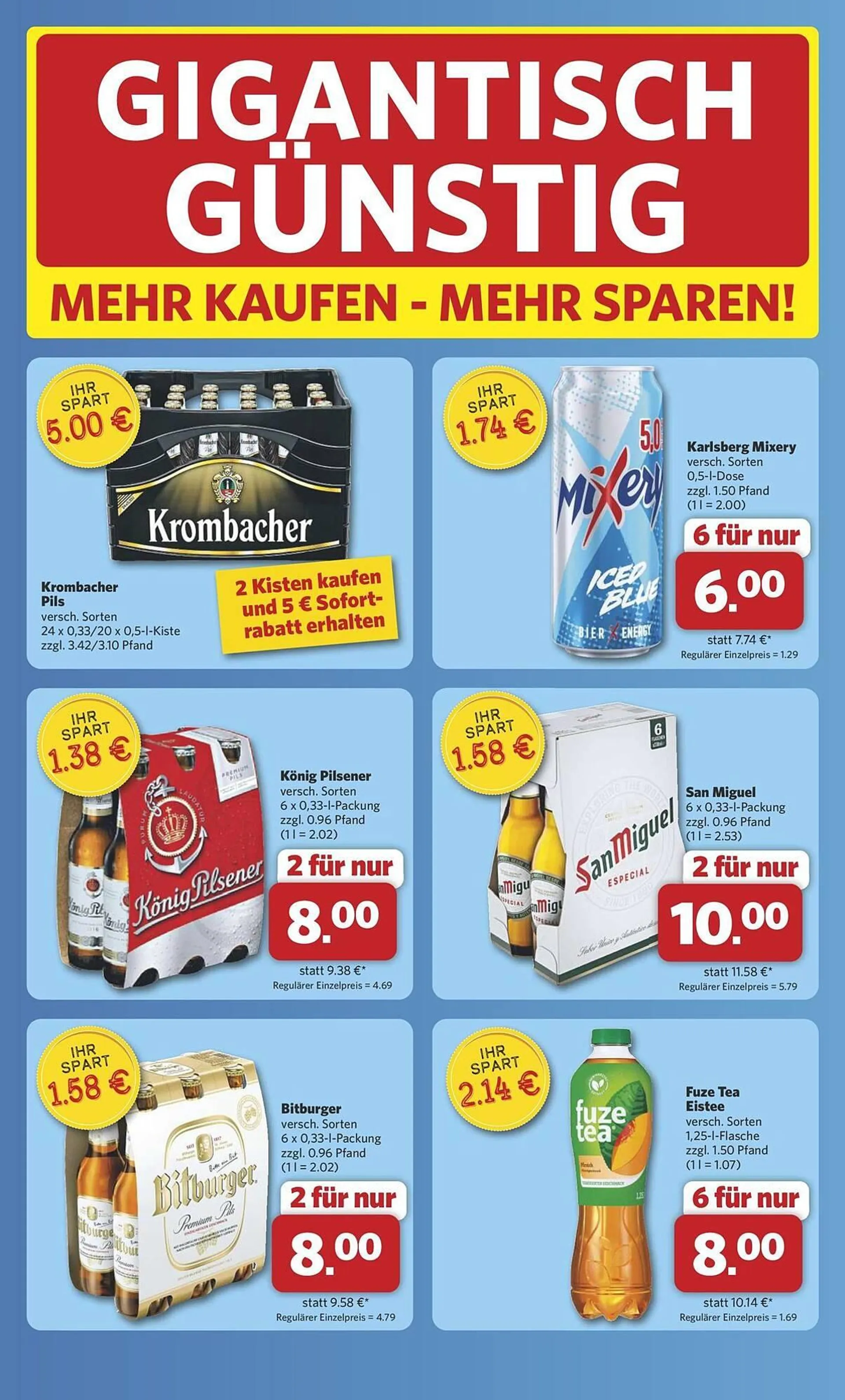 Combi Prospekt von 29. Juni bis 2. August 2025 - Prospekt seite 1