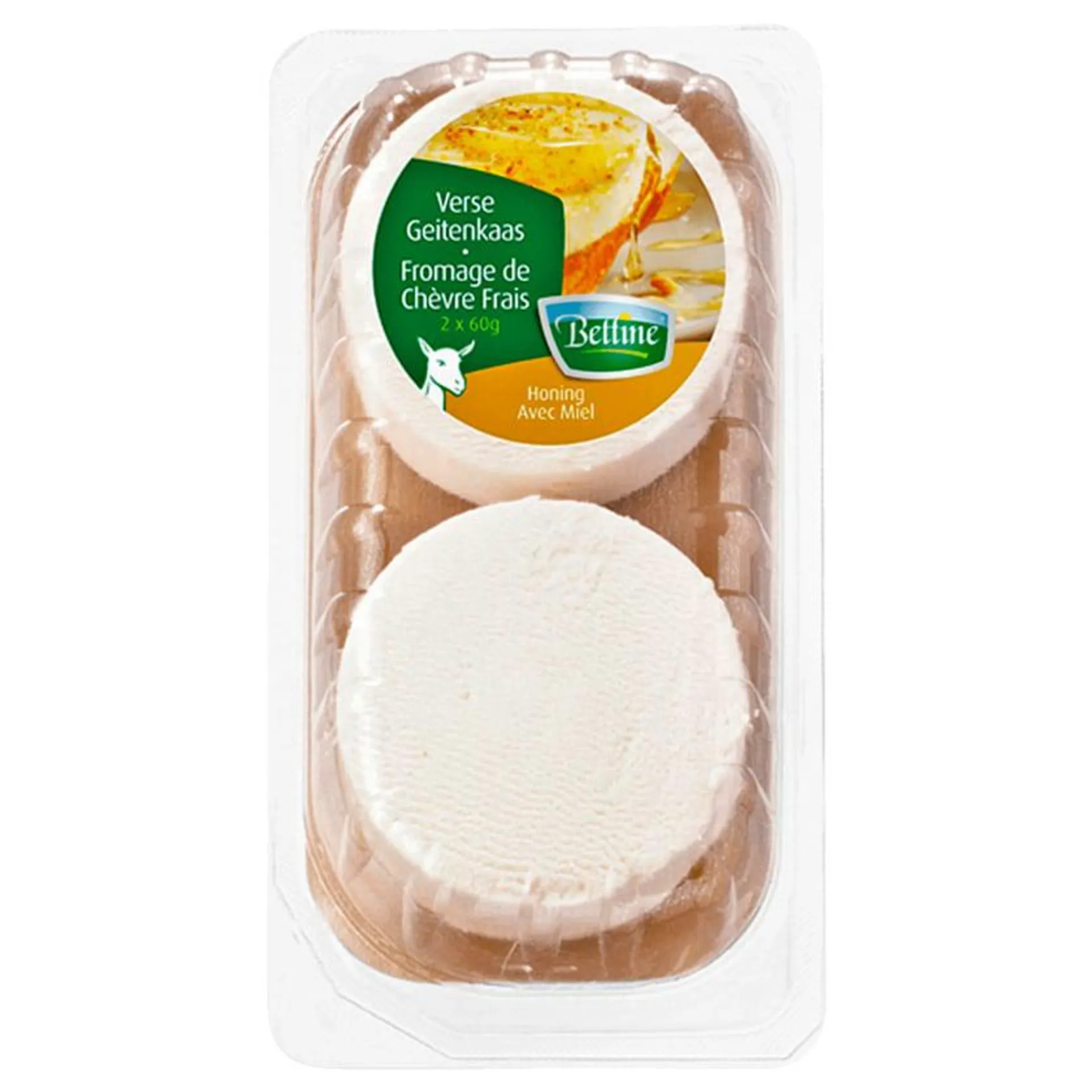 Bettine Ziegenfrischkäse mit Honig 2x60g