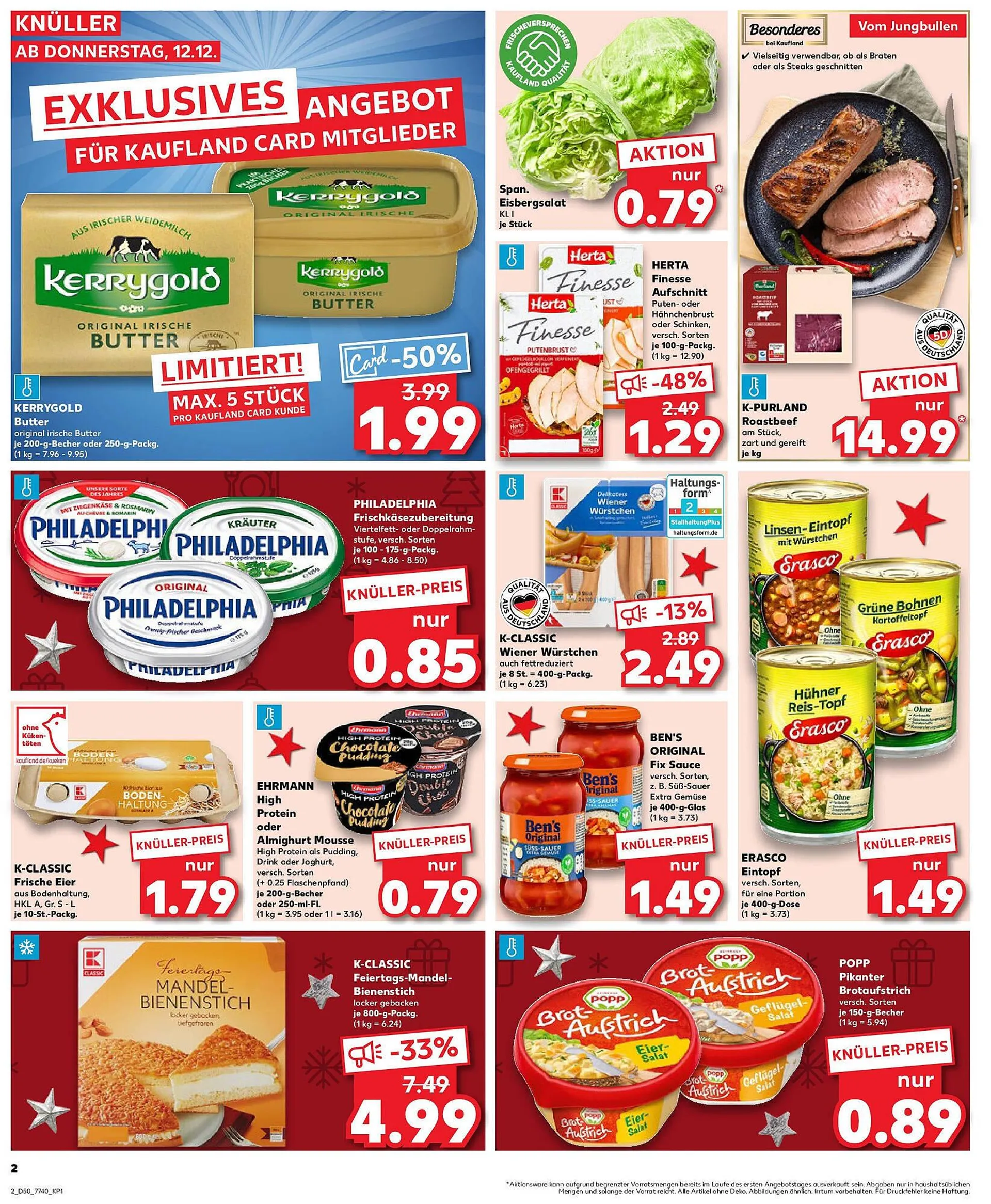 Kaufland Prospekt von 11. Dezember bis 18. Dezember 2024 - Prospekt seite 2