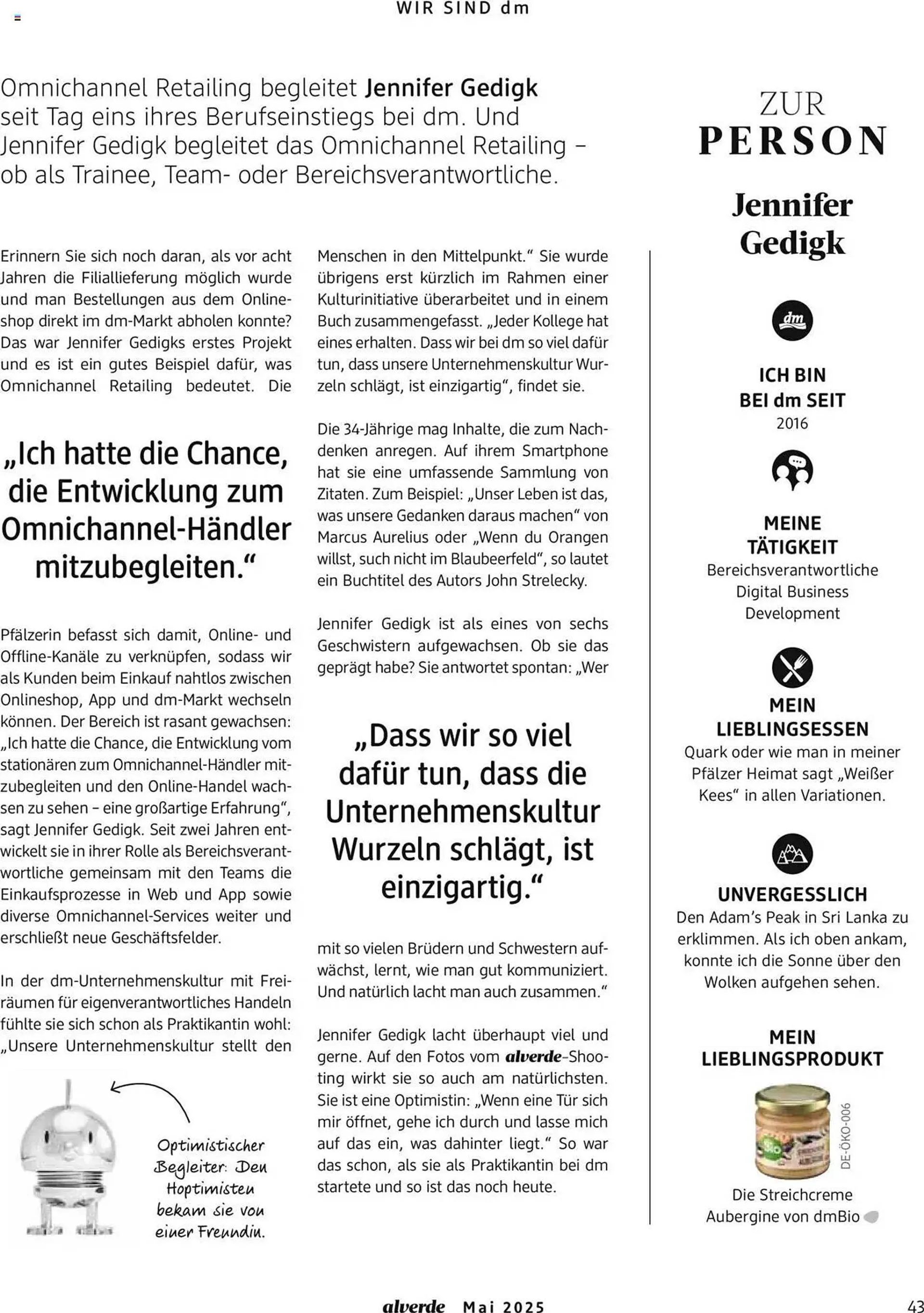 dm drogerie Prospekt von 1. Mai bis 31. Mai 2025 - Prospekt seite 43