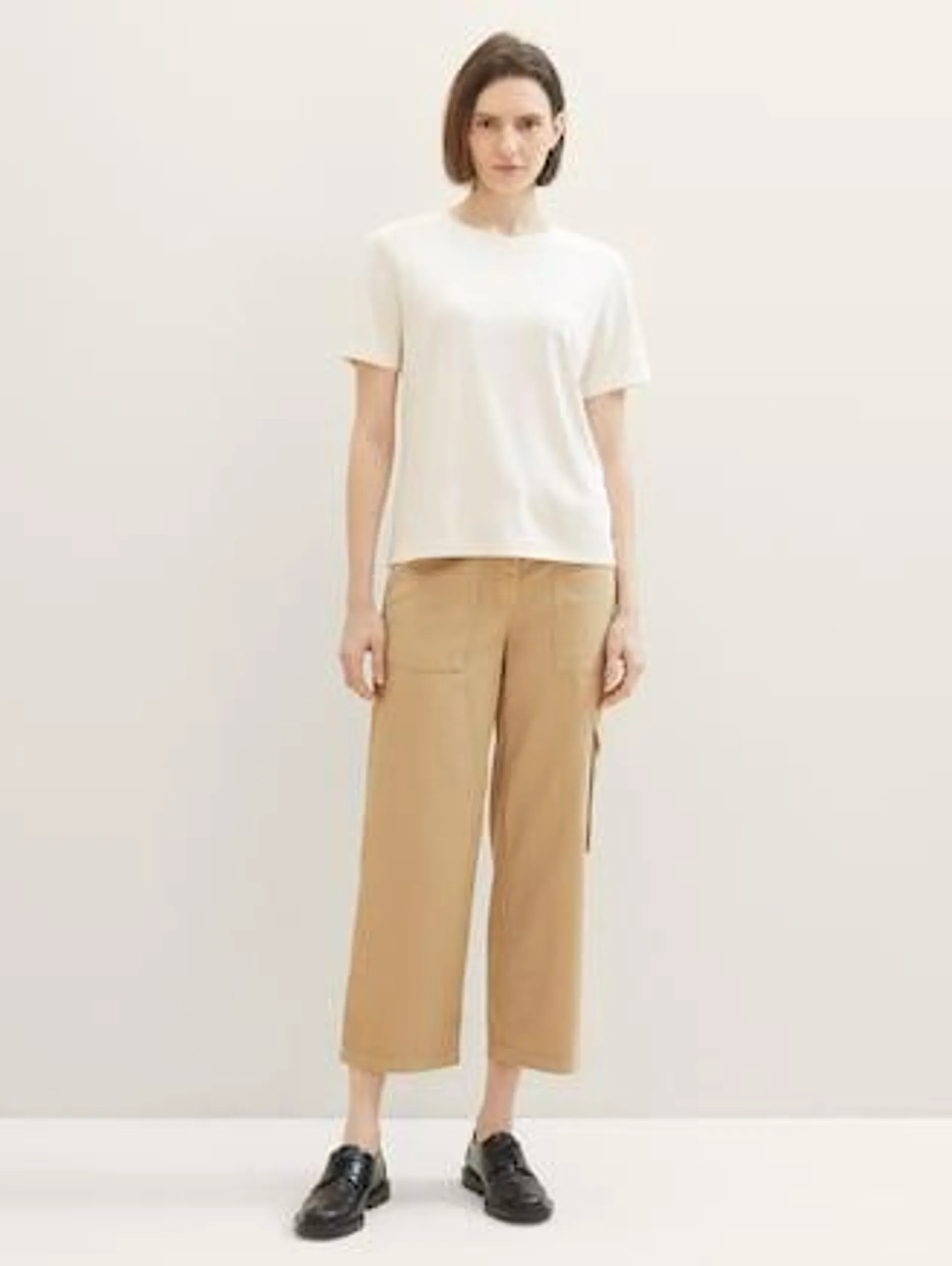 Utility-look trousers