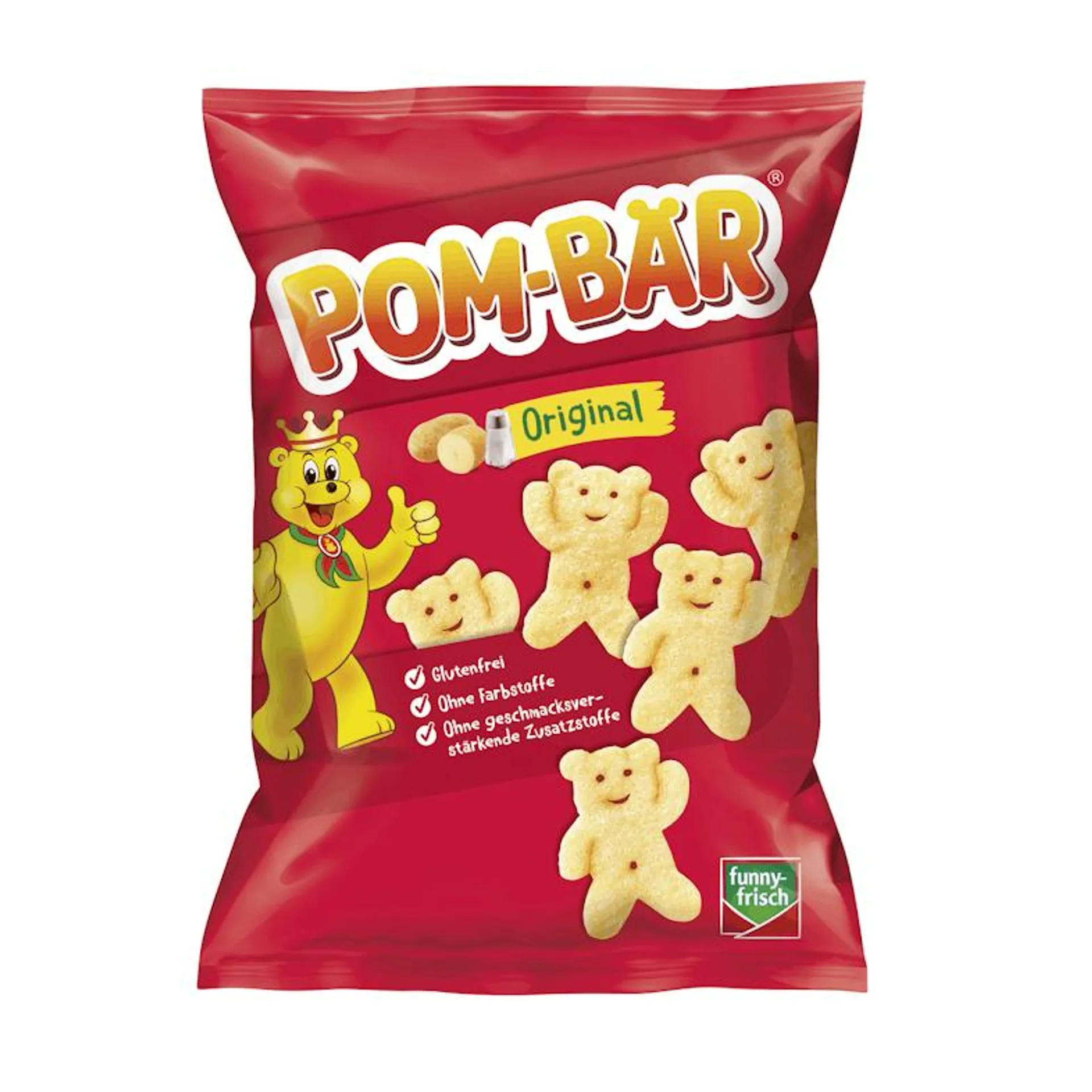 Pom-Bär Original Chips Kartoffelsnack 12 x 30 g (360 g)