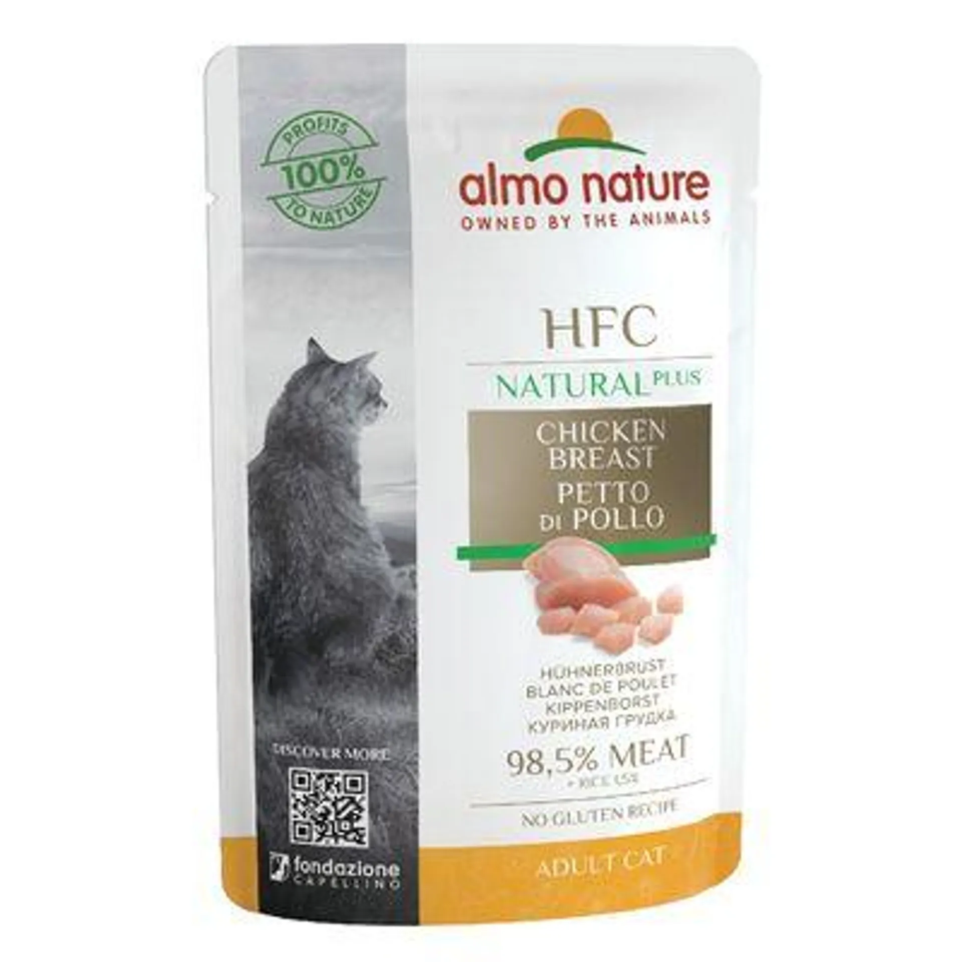 20 + 4 gratis! 24 x 55 g Almo Nature HFC Natural Plus