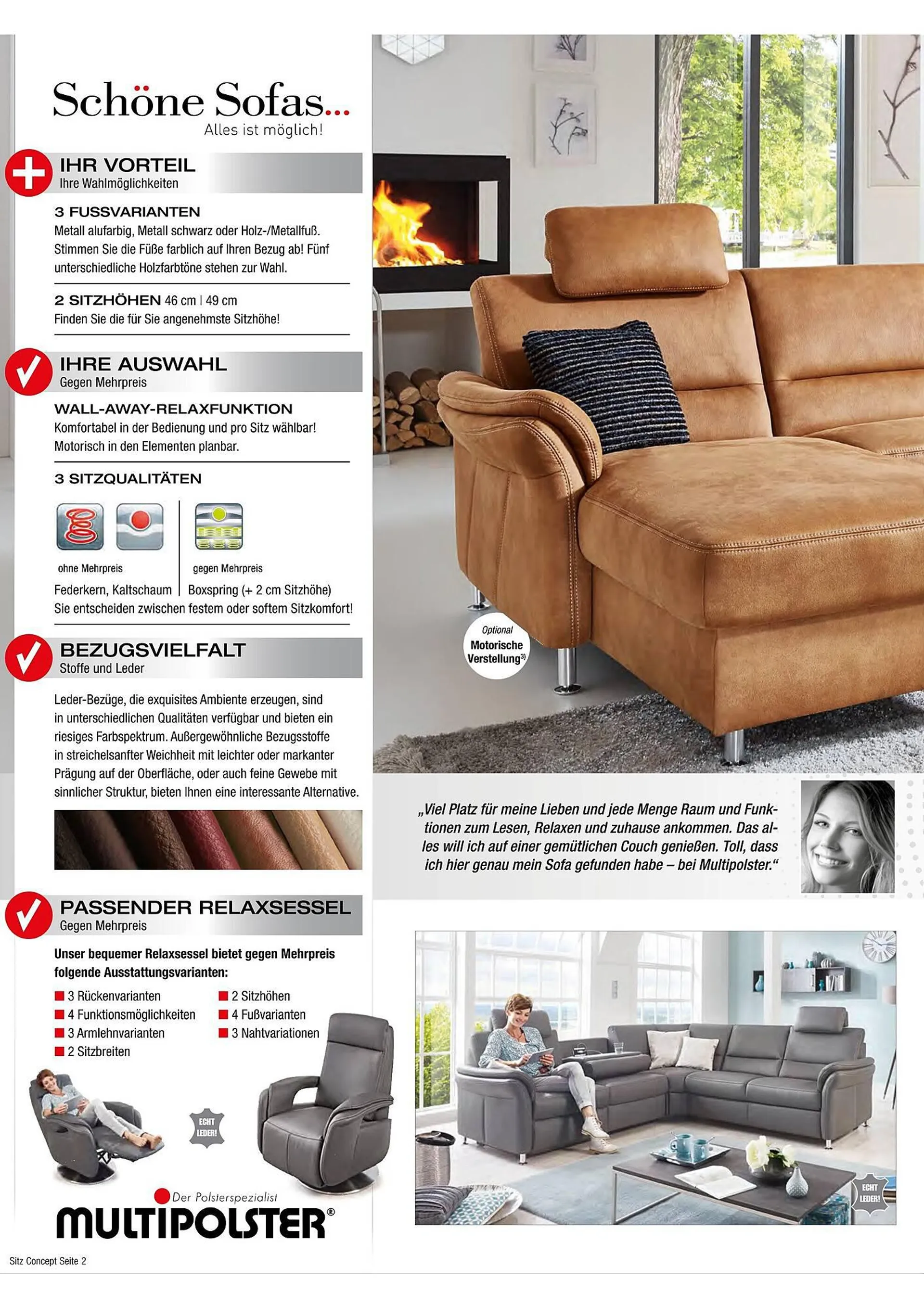 Multipolster Prospekt - Die Sofa Marke - 2
