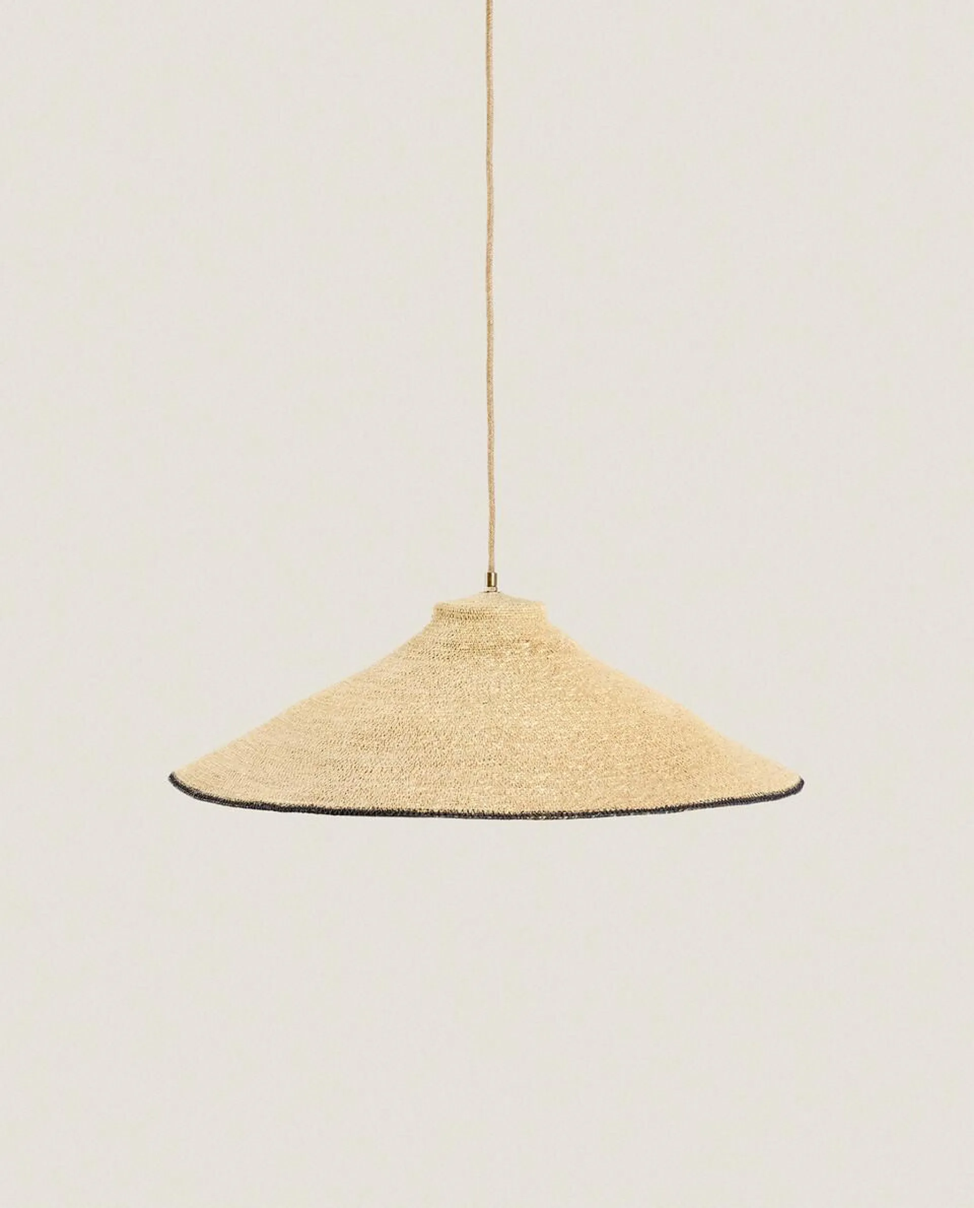 JUTE CEILING LAMP