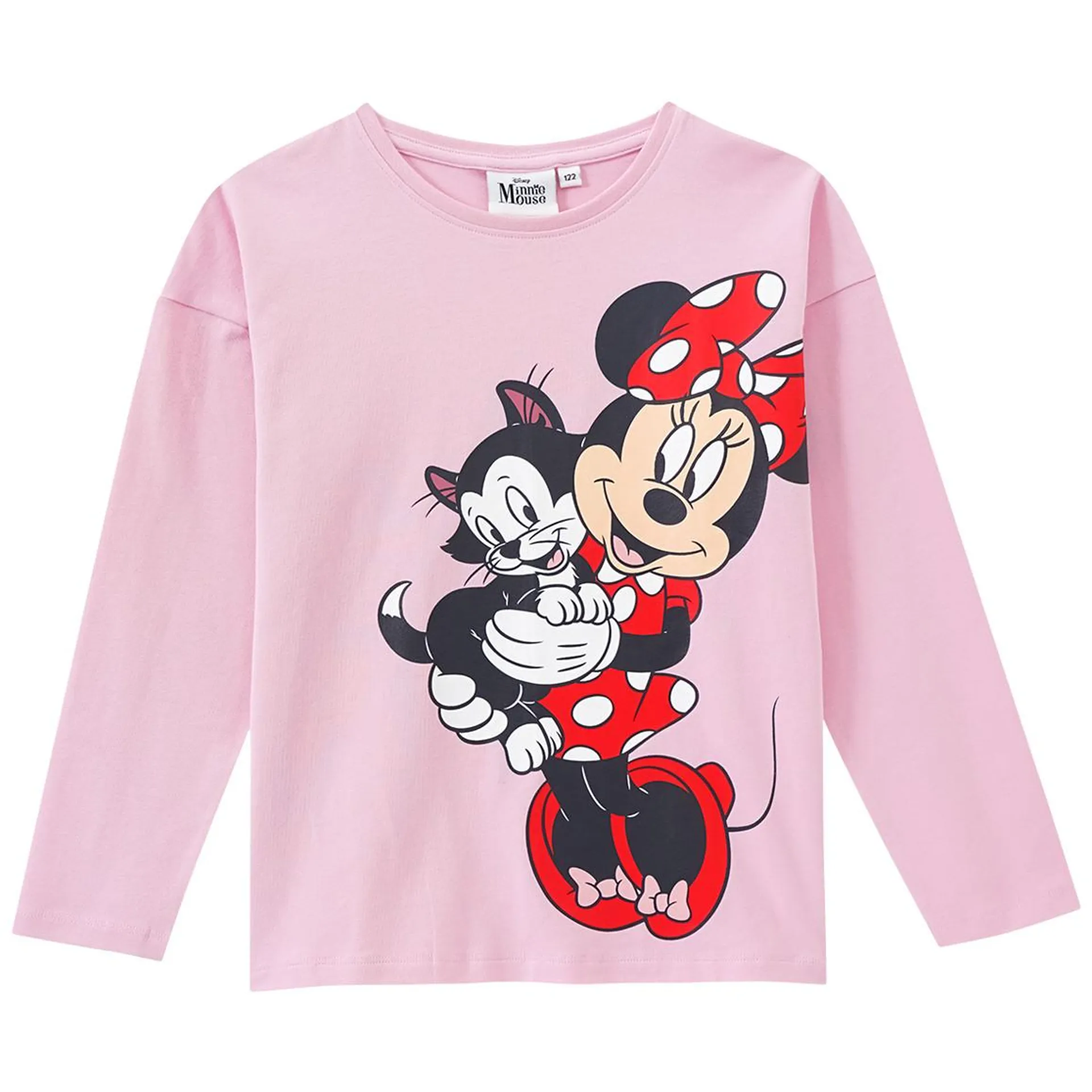 Minnie Maus Langarmshirt mit großem Print