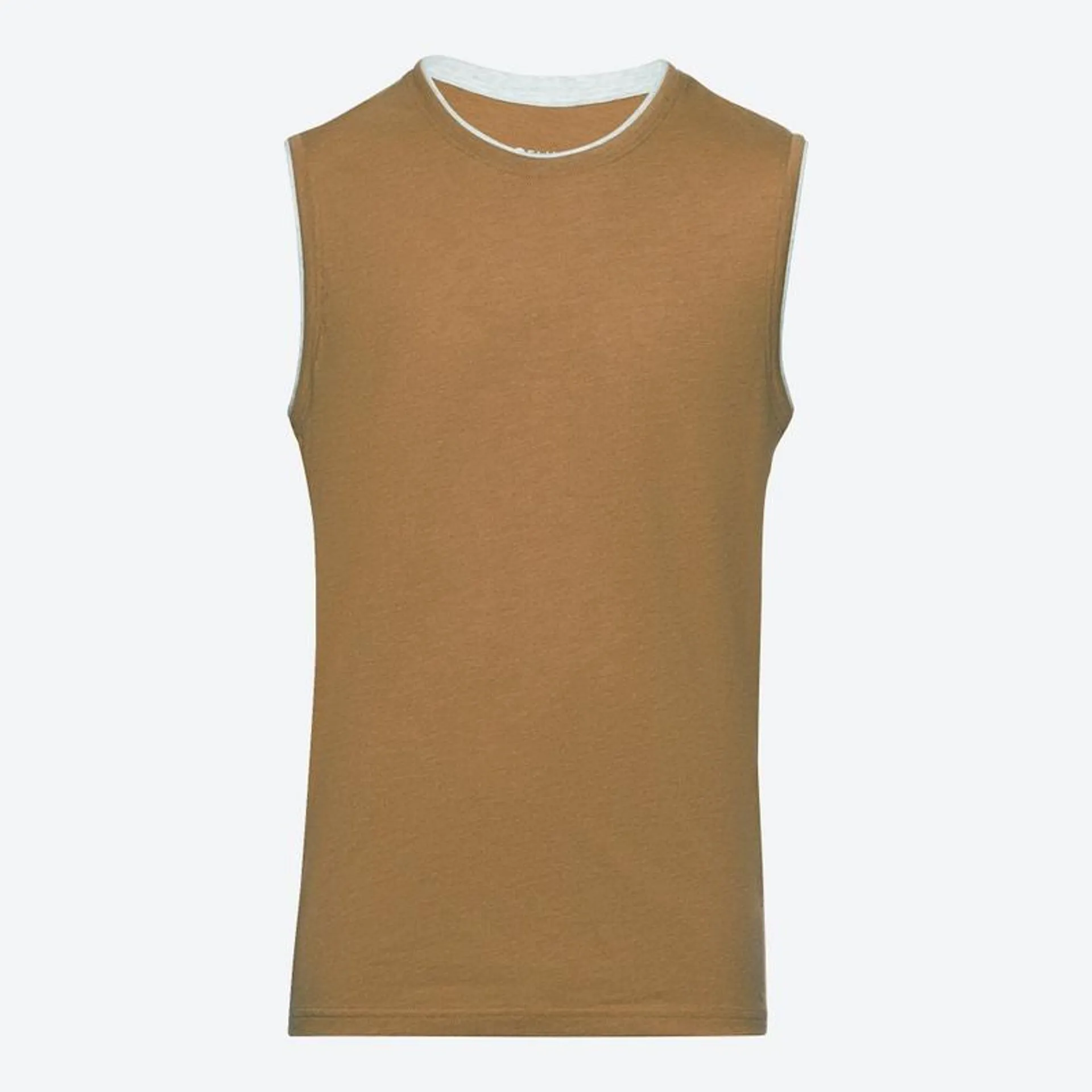 Herren-Muskelshirt mit Double-Layer-Design