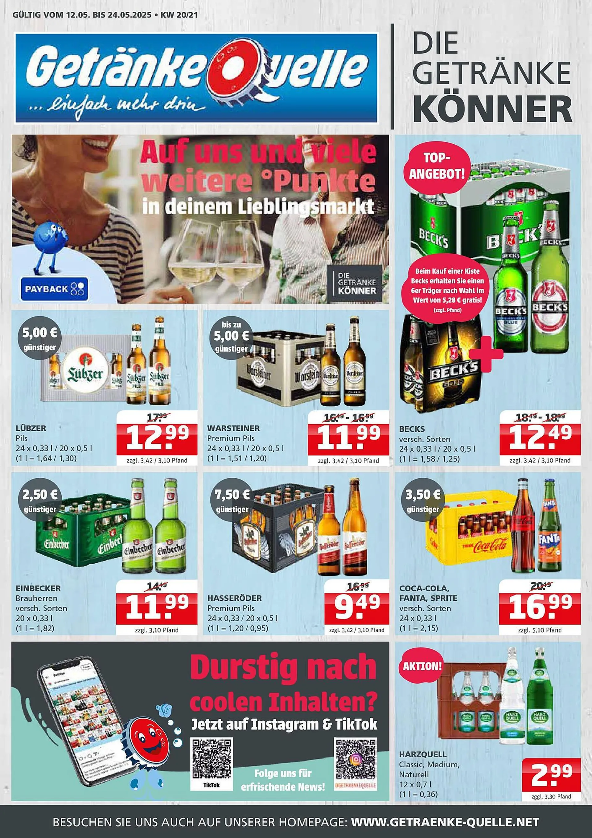 Getränke Quelle Prospekt - 1