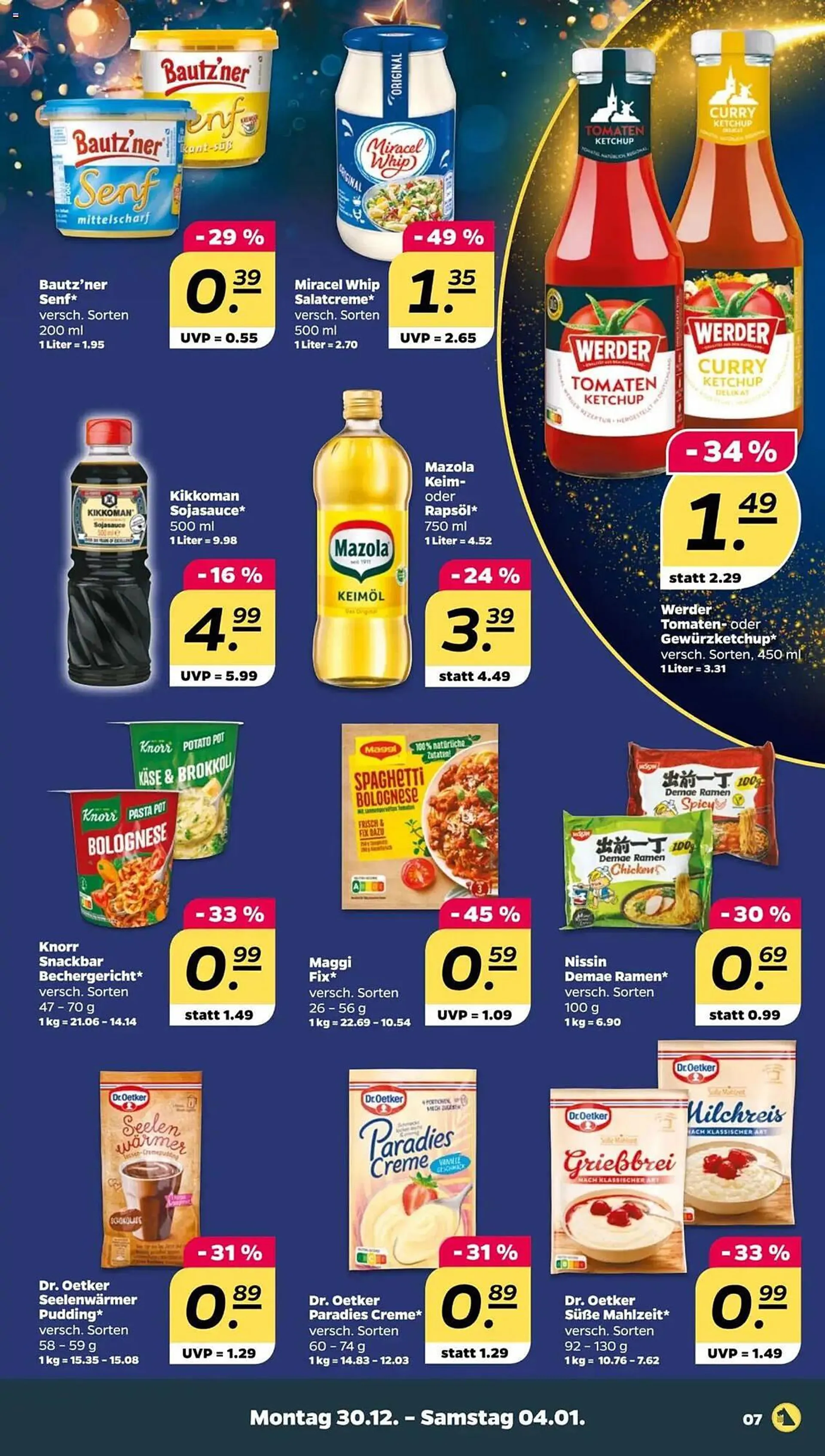 NETTO Prospekt von 30. Dezember bis 4. Januar 2025 - Prospekt seite 7