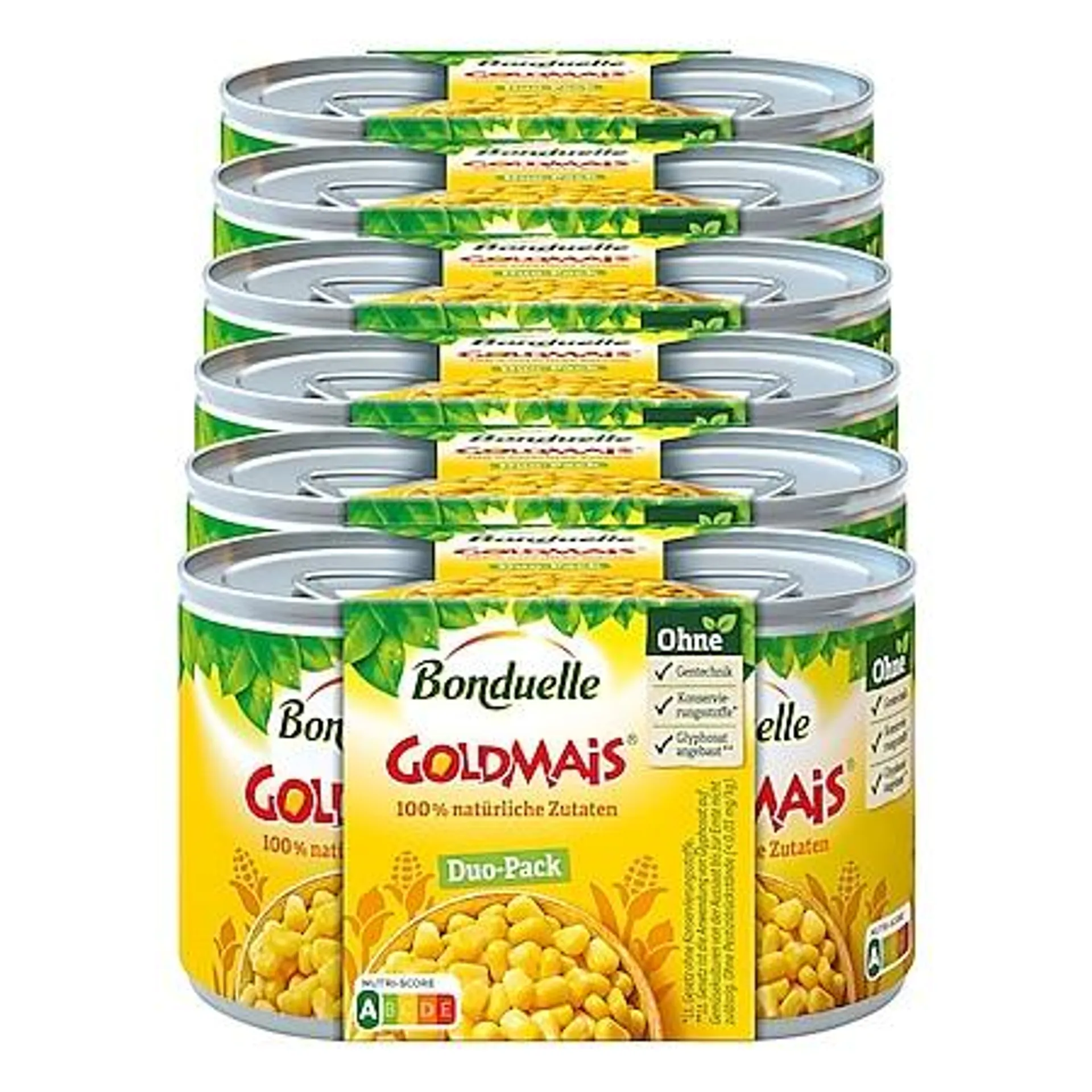 Bonduelle Goldmais 2 x 140 g, 6er Pack