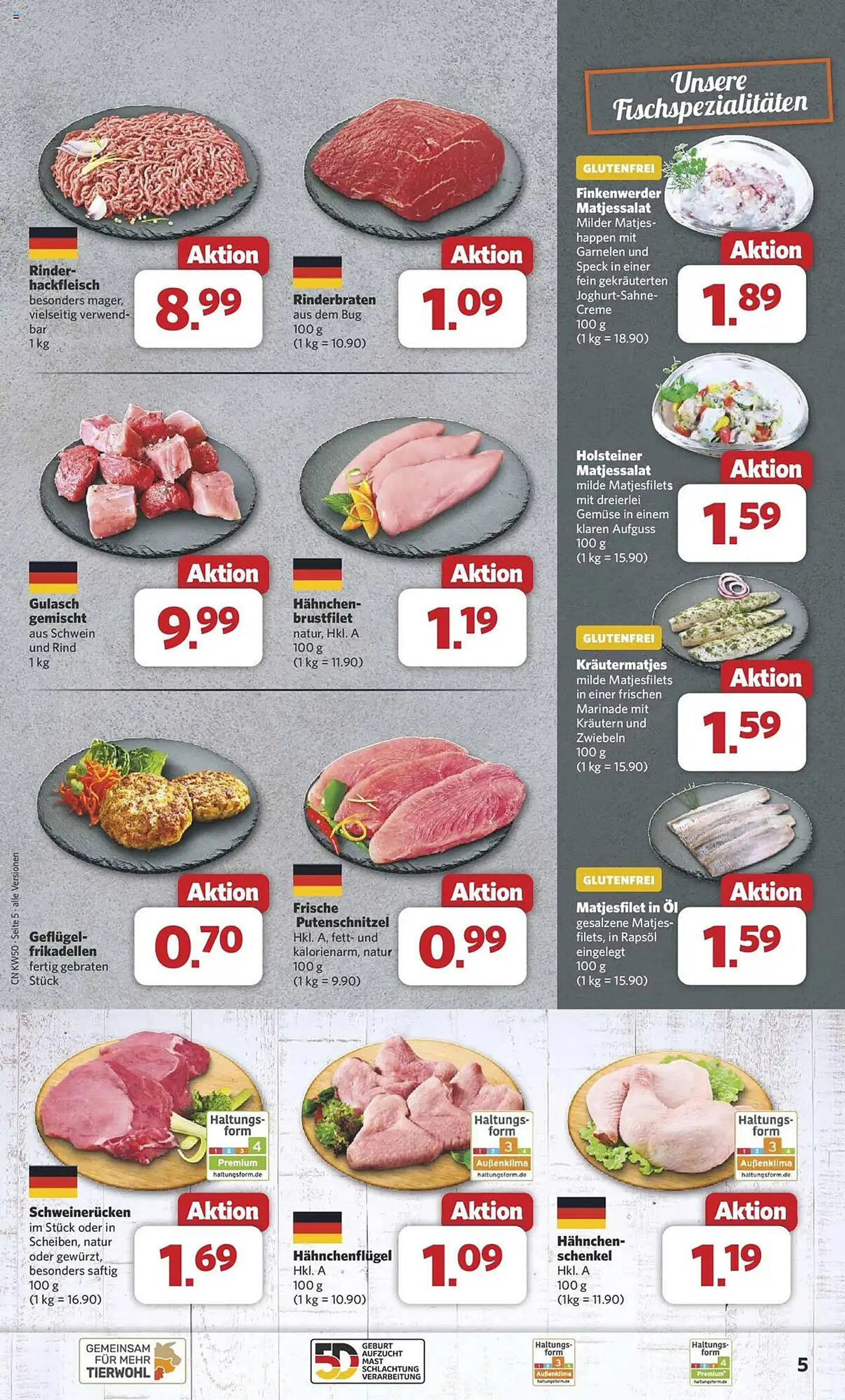 Combi Prospekt von 9. Dezember bis 14. Dezember 2024 - Prospekt seite 5