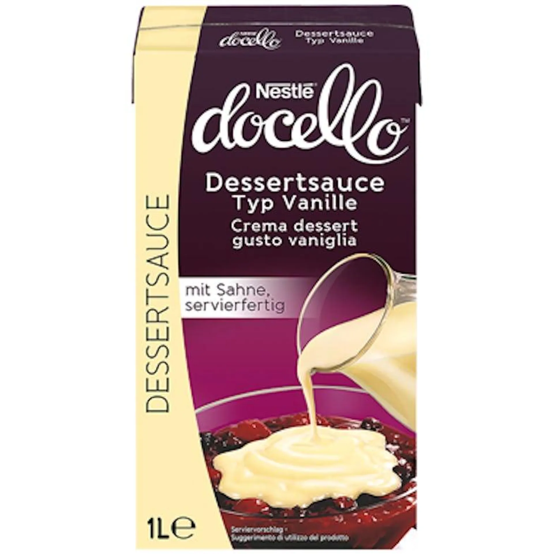 Nestlé Docello Vanillesauce (1 kg)