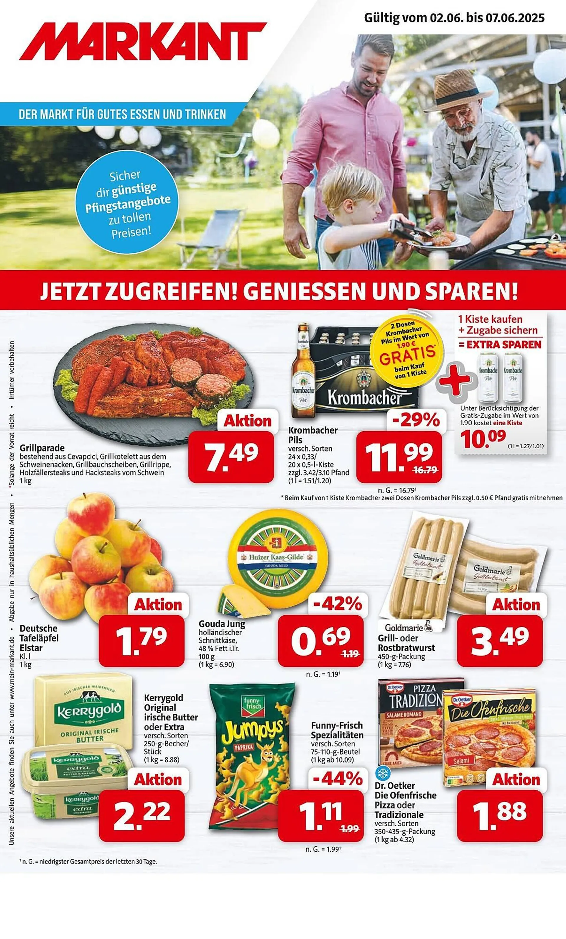 Markant Prospekt von 2. Juni bis 7. Juni 2025 - Prospekt seite 1