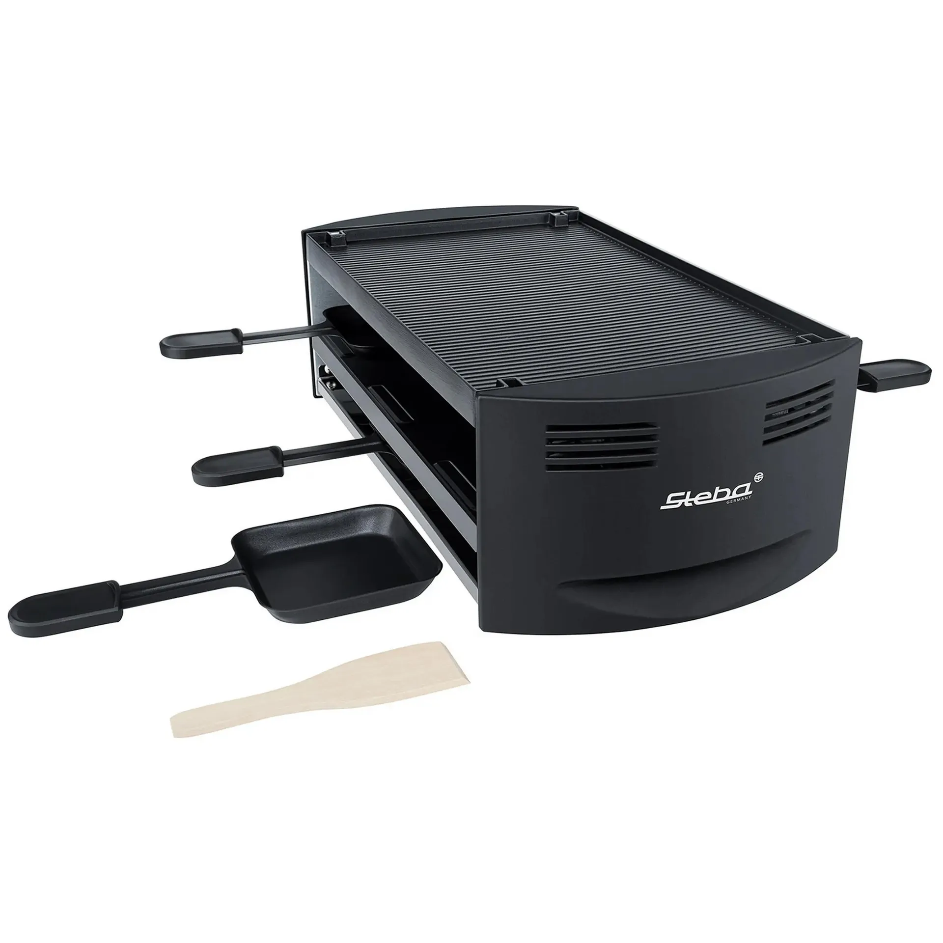 STEBA Pizza-Raclette - schwarz - 1500 Watt