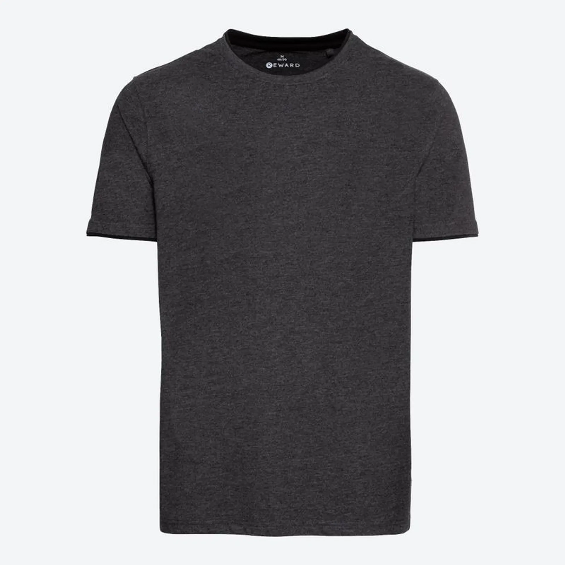 Herren-T-Shirt mit Kontrast-Einsätzen