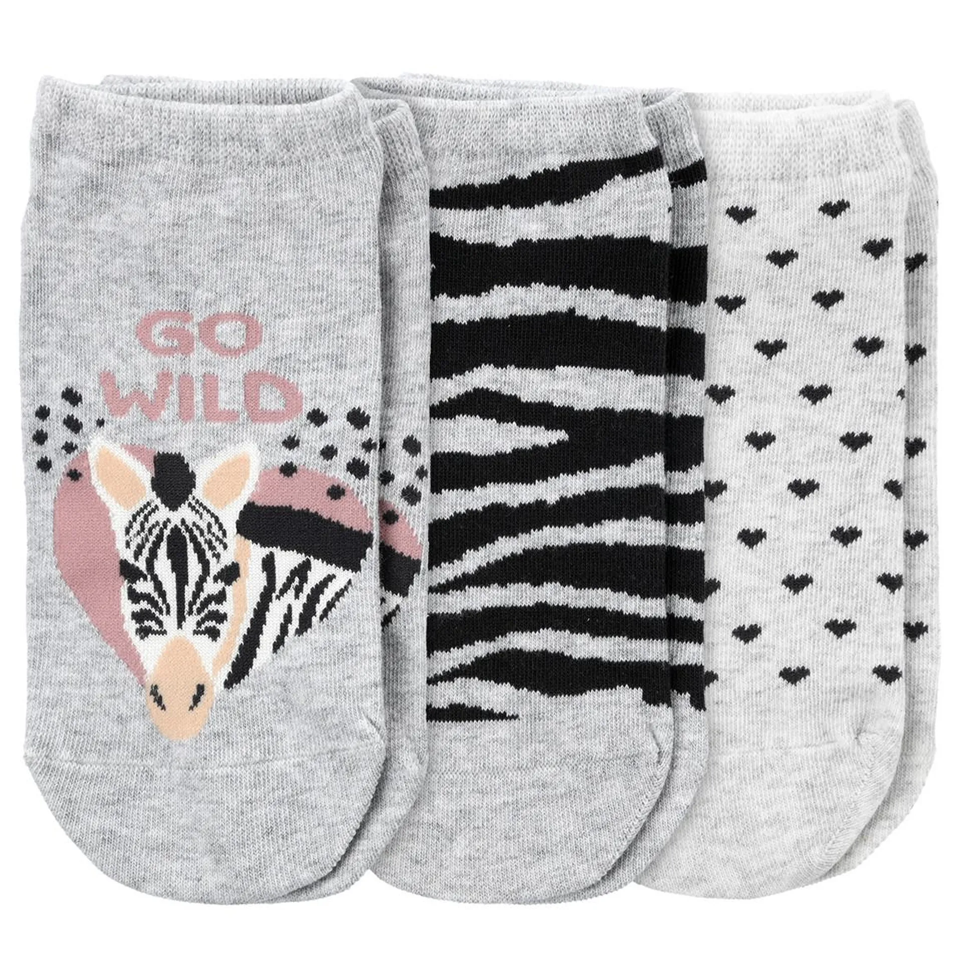 3 Paar Damen Sneaker-Socken im Set