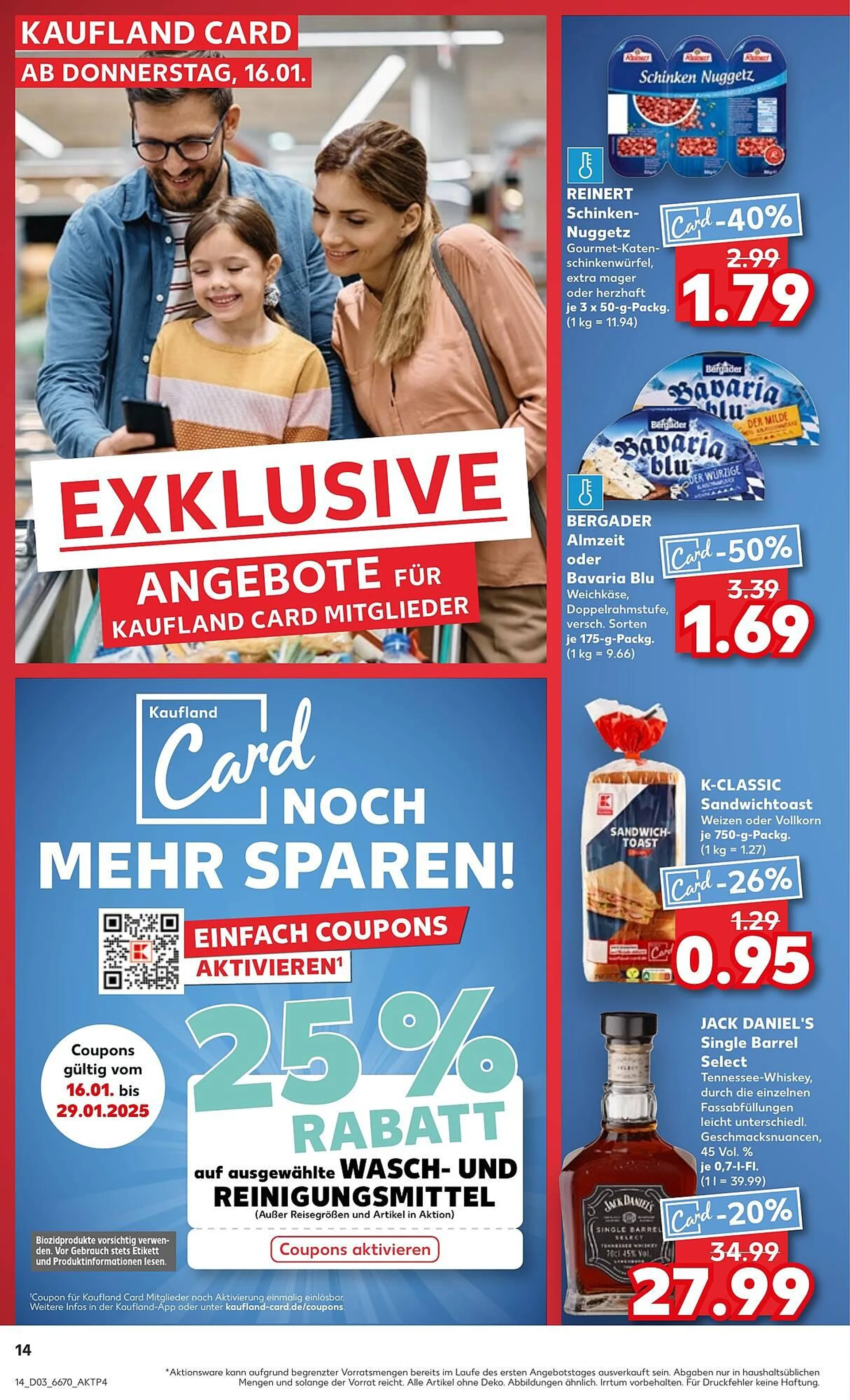 Kaufland Prospekt von 16. Januar bis 22. Januar 2025 - Prospekt seite 14