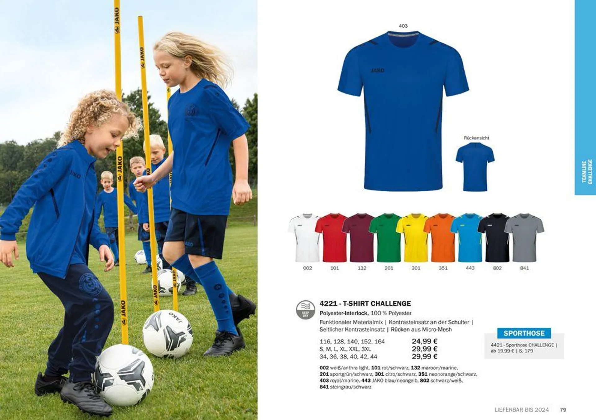 Jako Teamsport 2024 von 9. August bis 31. Dezember 2024 - Prospekt seite 81