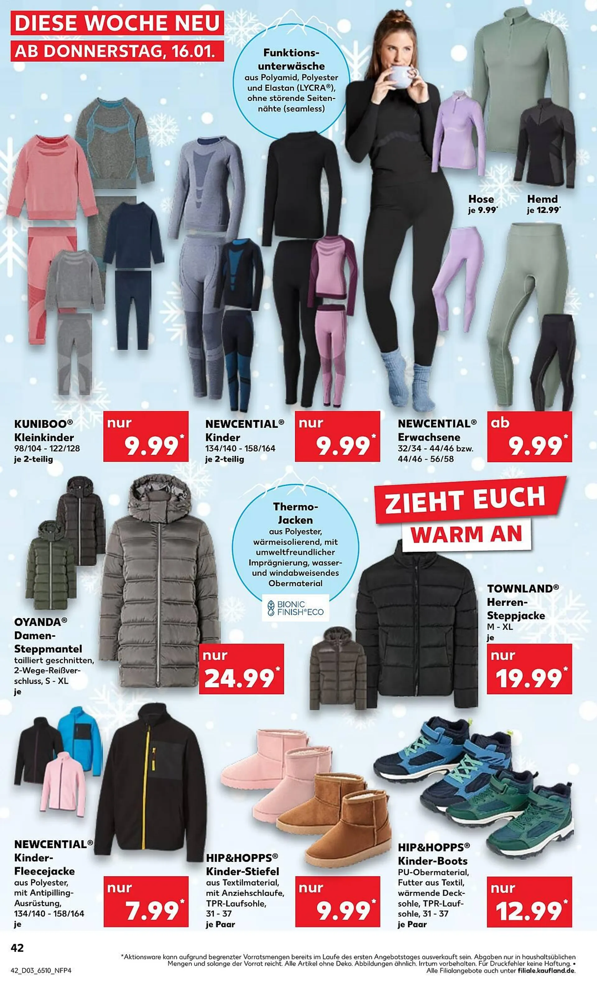 Kaufland Prospekt von 16. Januar bis 22. Januar 2025 - Prospekt seite 42