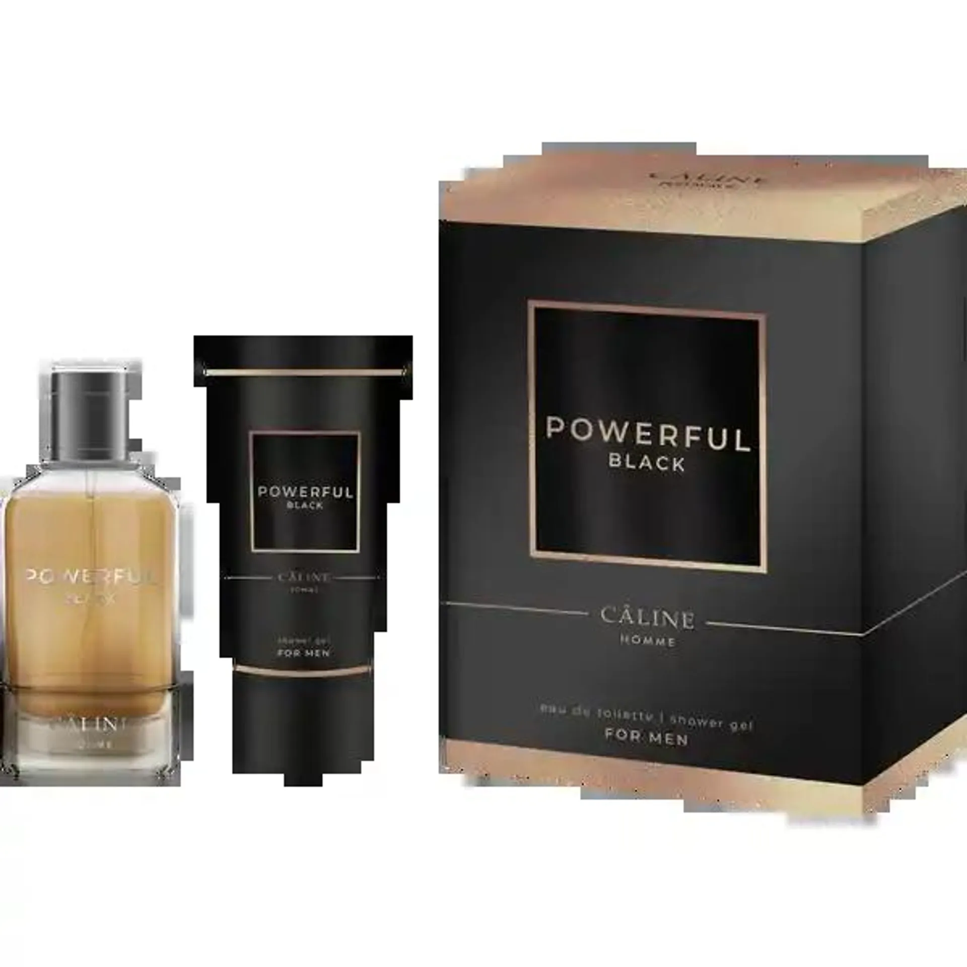 Homme Powerful Black Geschenkset