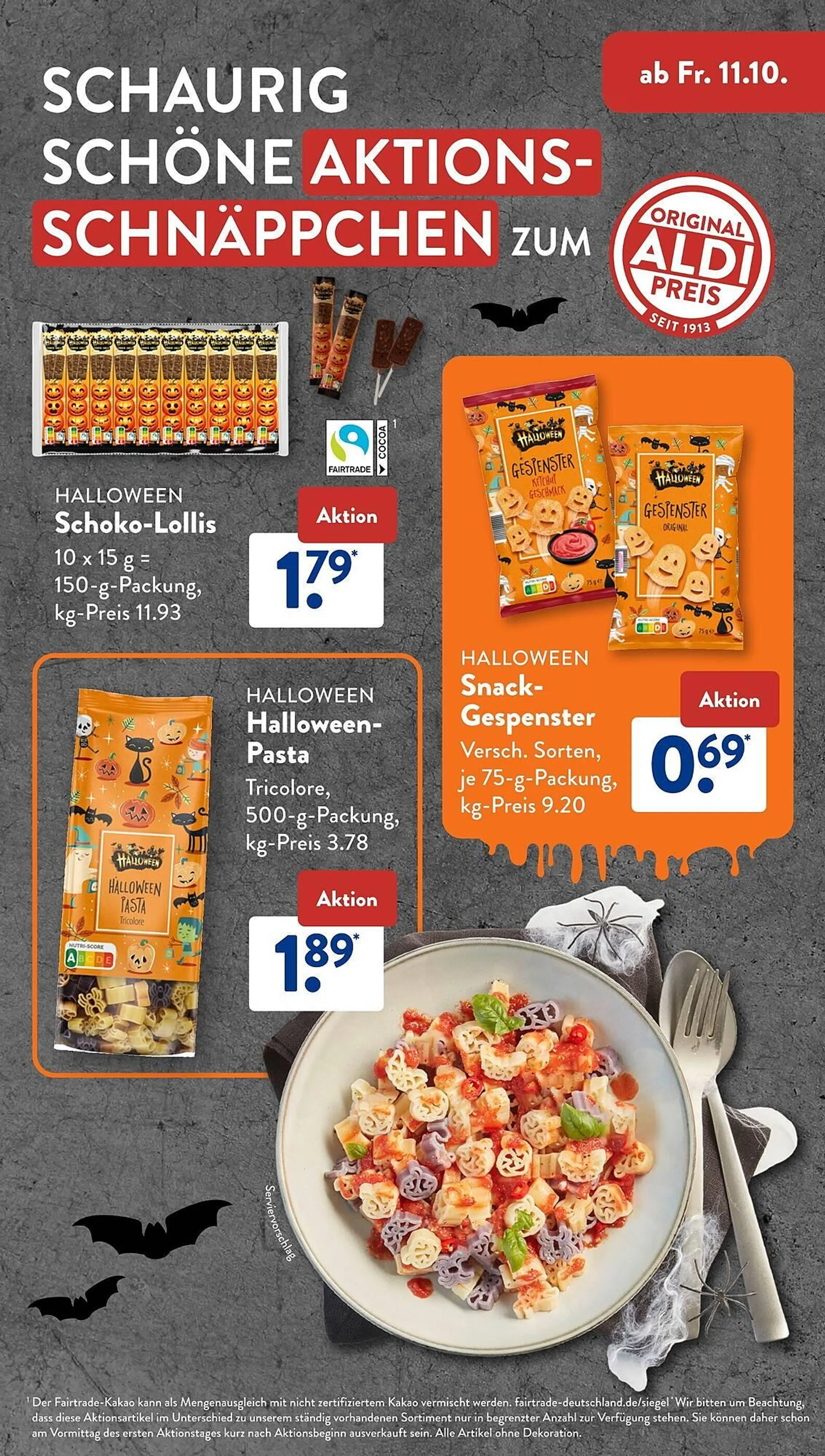 Aldi Süd Prospekt von 1. Oktober bis 31. Oktober 2024 - Prospekt seite 31