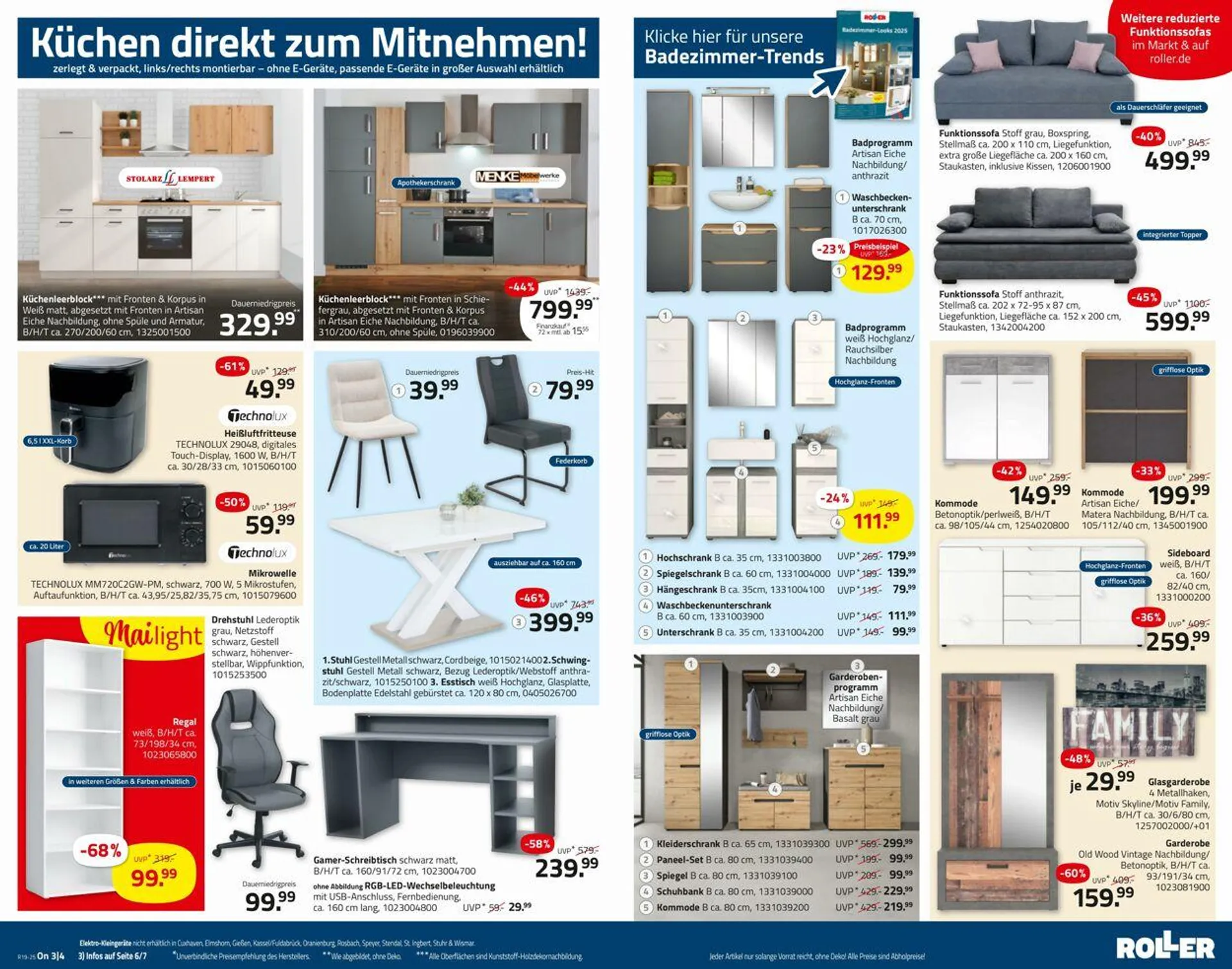 Roller Aktueller Prospekt von 4. Mai bis 17. Mai 2025 - Prospekt seite 9