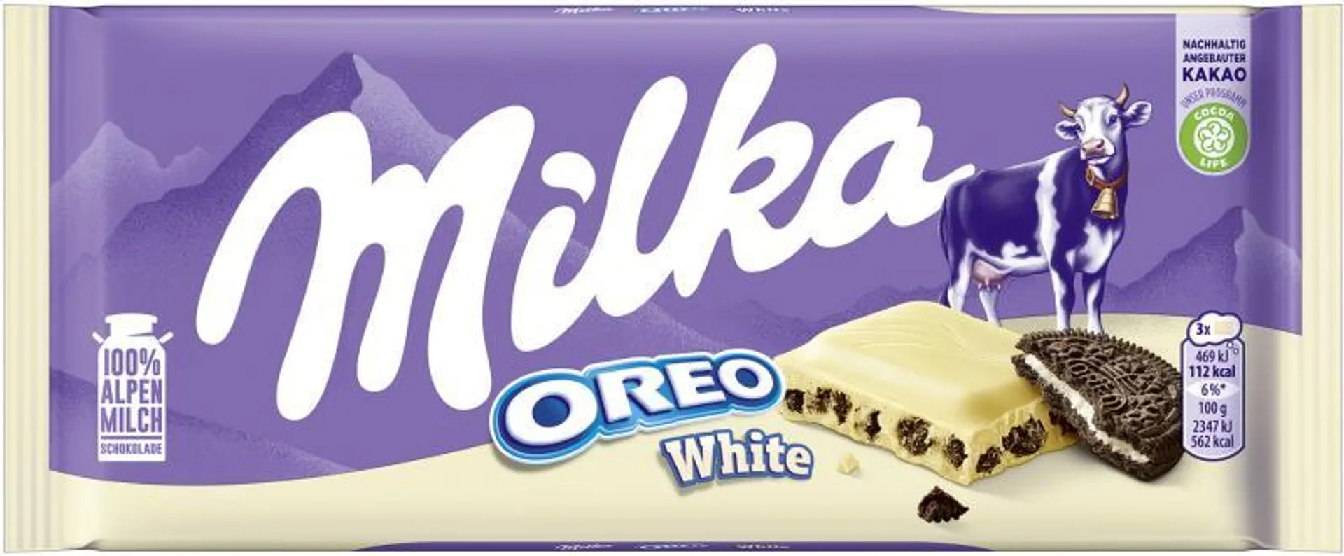 Milka Tafel Oreo White 100 g