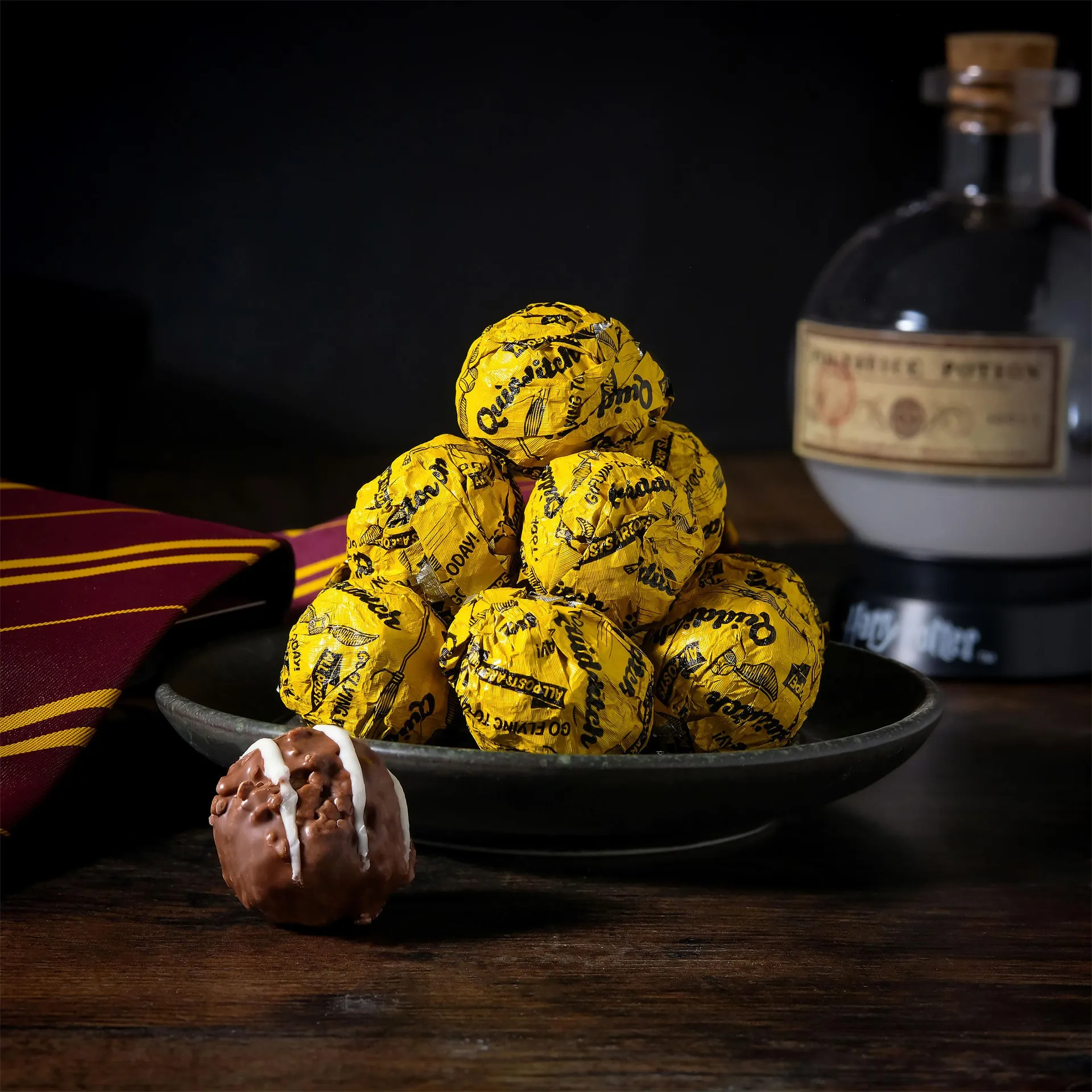 Harry Potter - Knusperkugeln mit Nuss-Nougat-Creme