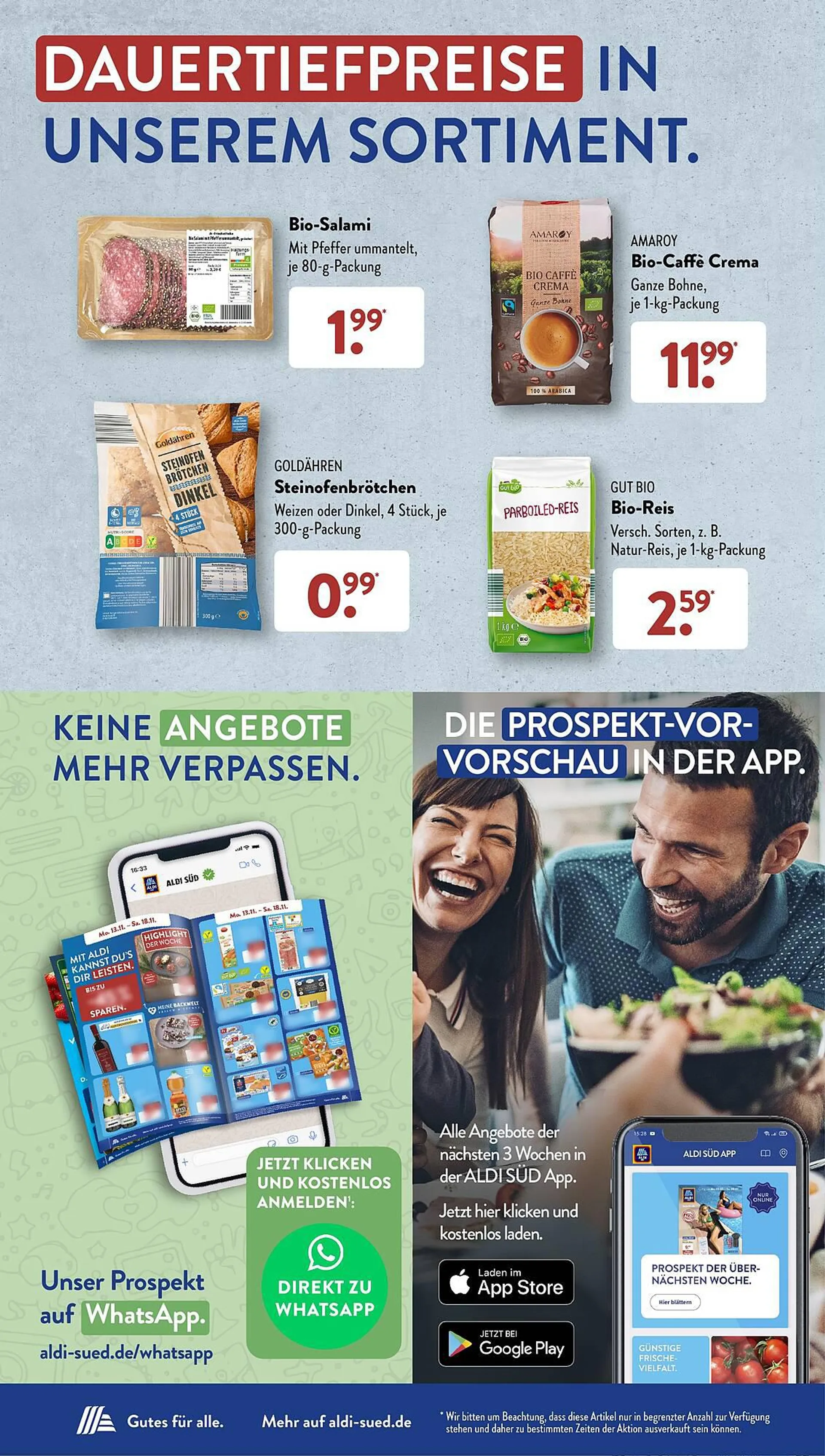 Aldi Süd Food Prospekt von 27. November bis 2. Dezember 2023 - Prospekt seite 4