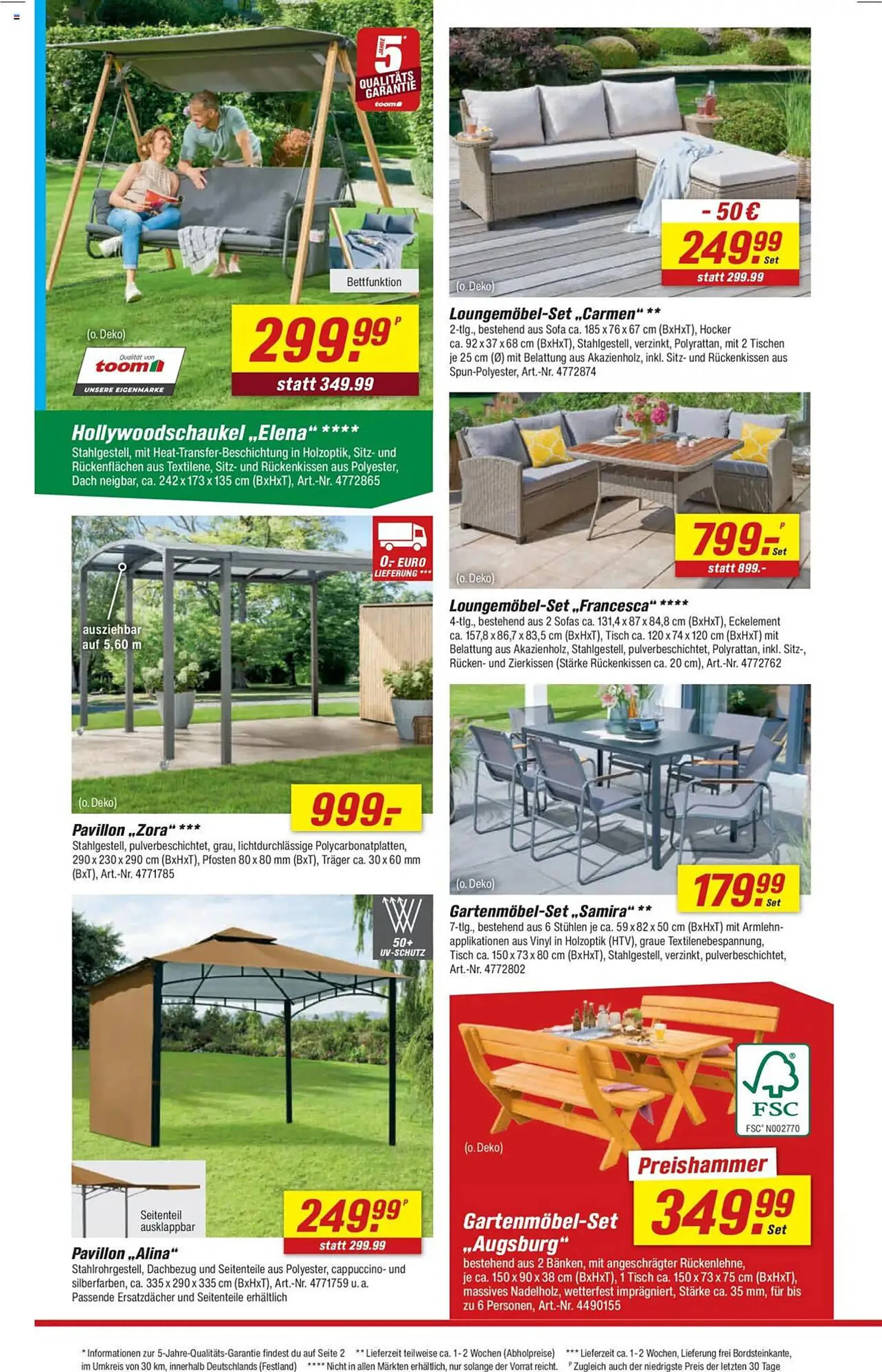 toom Baumarkt Prospekt von 7. Juni bis 13. Juni 2025 - Prospekt seite 6