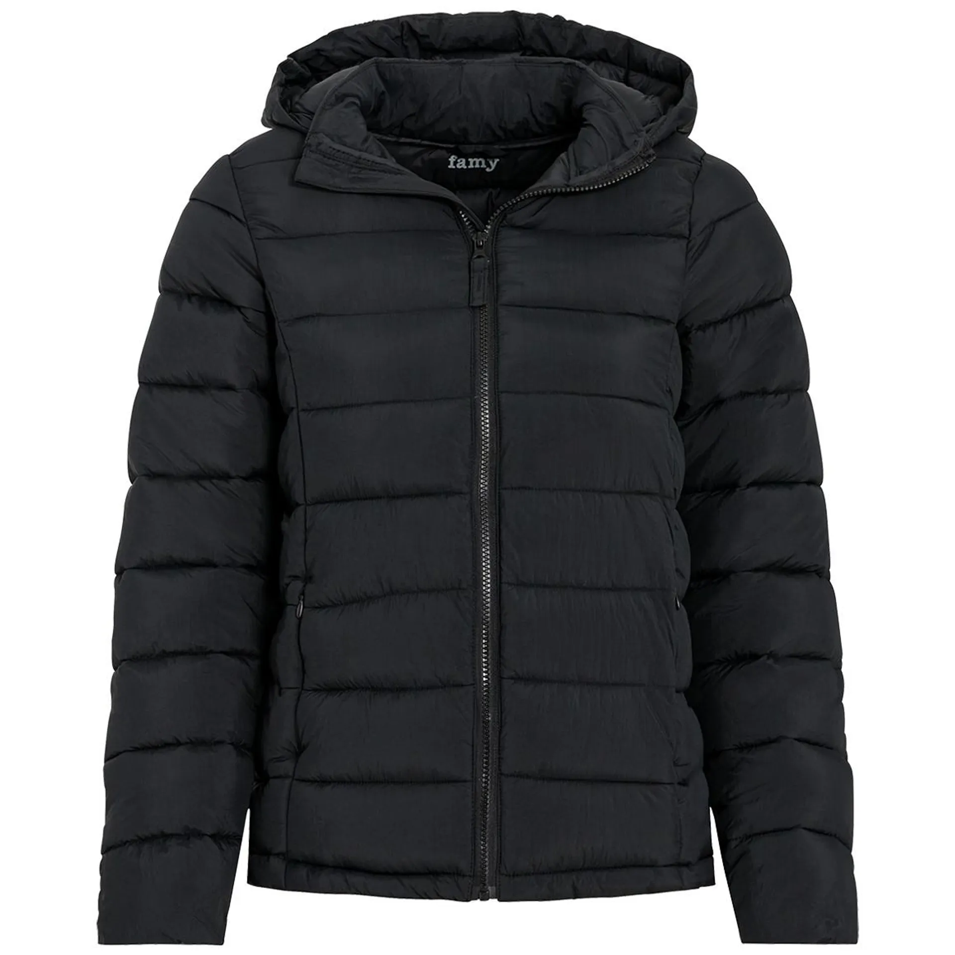 Damen Steppjacke mit abnehmbarer Kapuze