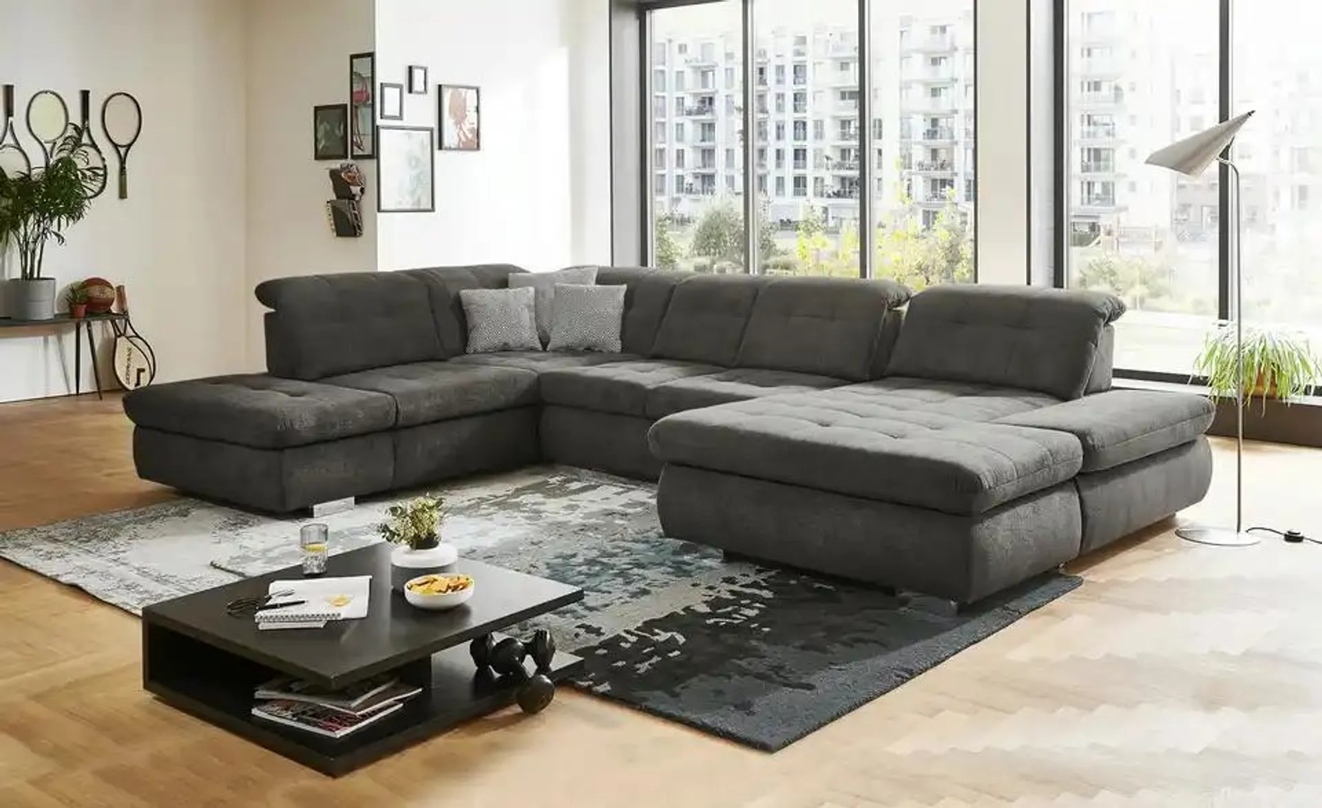 Lounge Collection Wohnlandschaft mit verschiedenen Funktionen Spencer