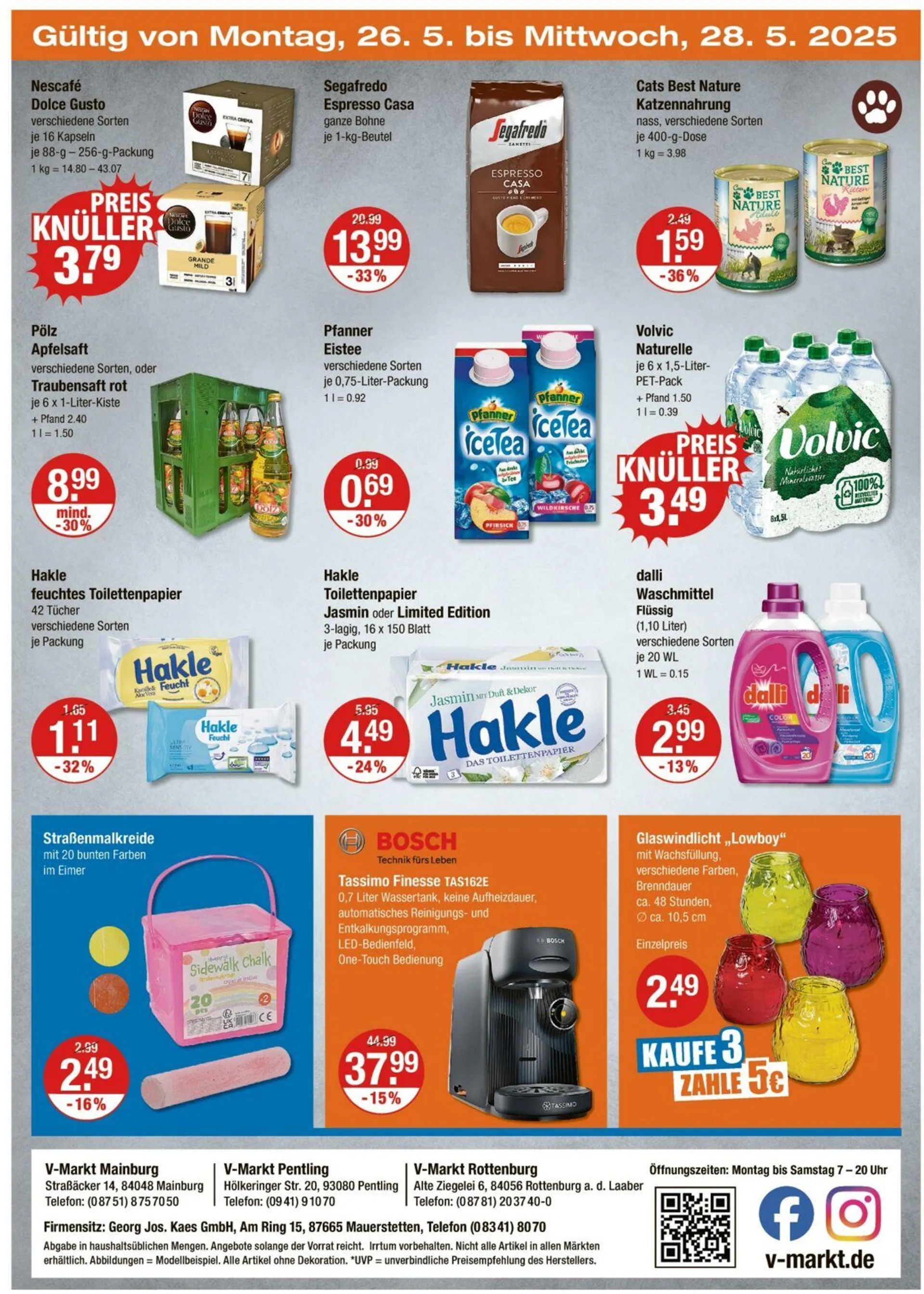 V-Markt Aktueller Prospekt von 22. Mai bis 28. Mai 2025 - Prospekt seite 24