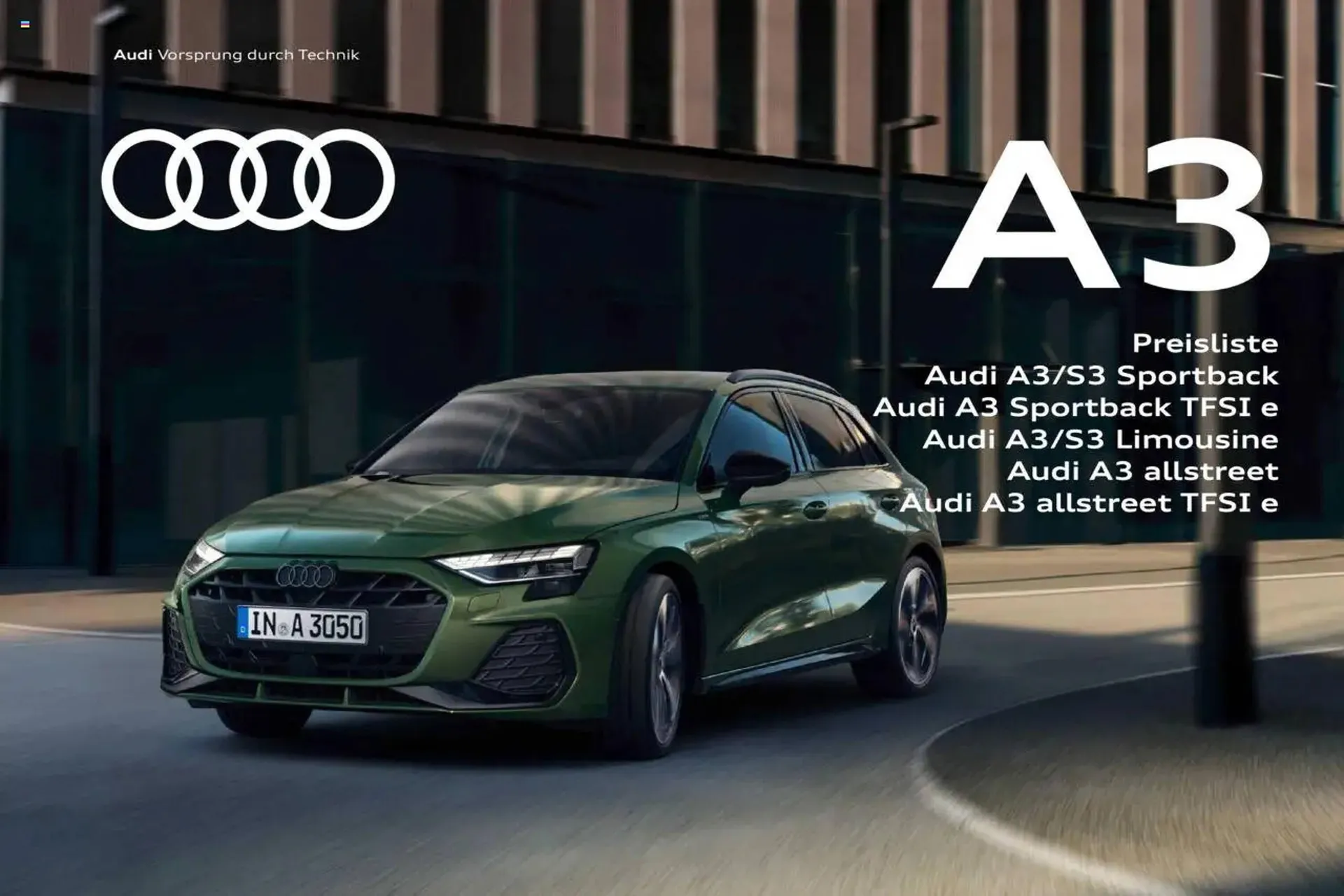 Audi Prospekt von 29. Januar bis 9. Januar 2026 - Prospekt seite 1