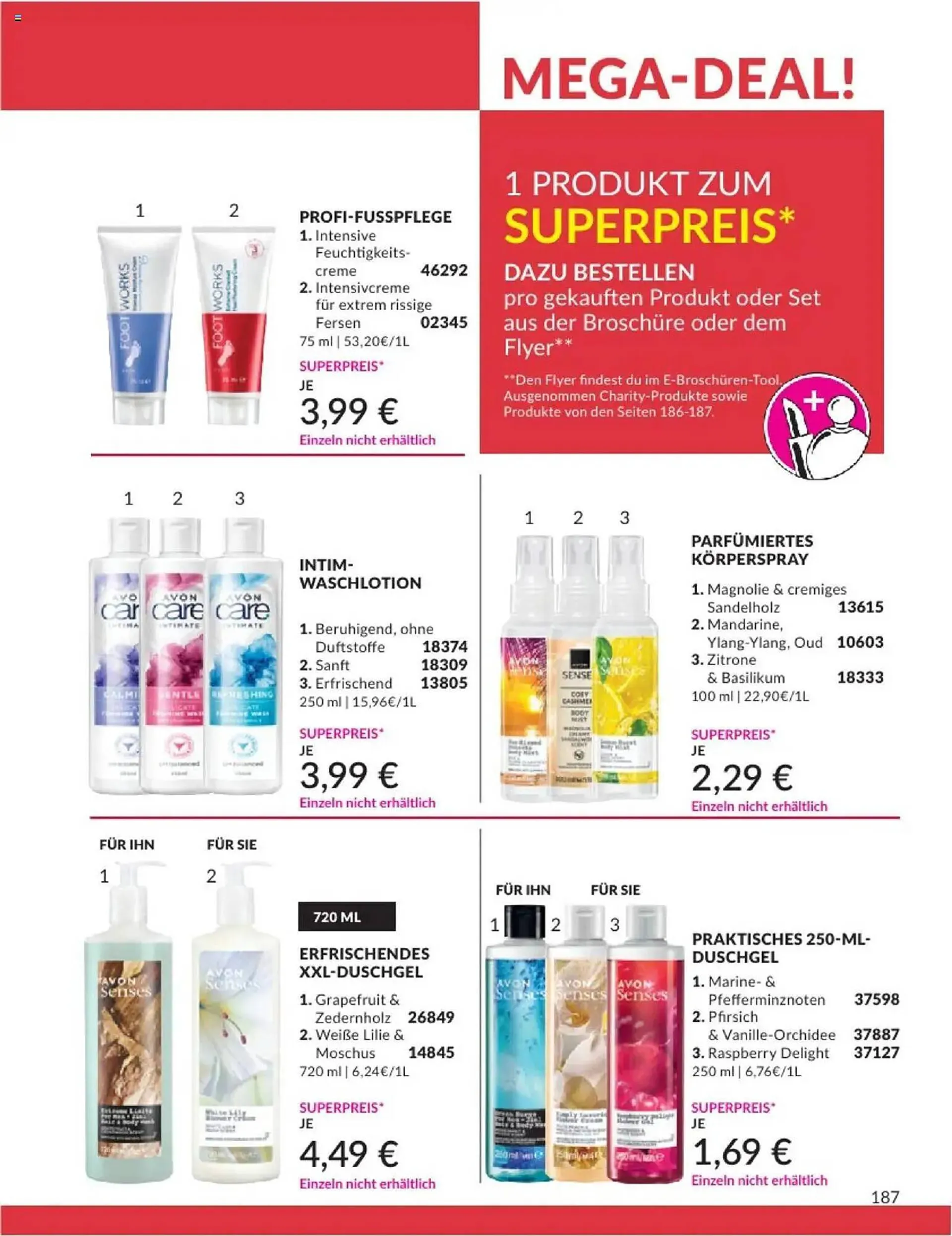 Avon Prospekt von 1. Januar bis 31. Januar 2025 - Prospekt seite 187