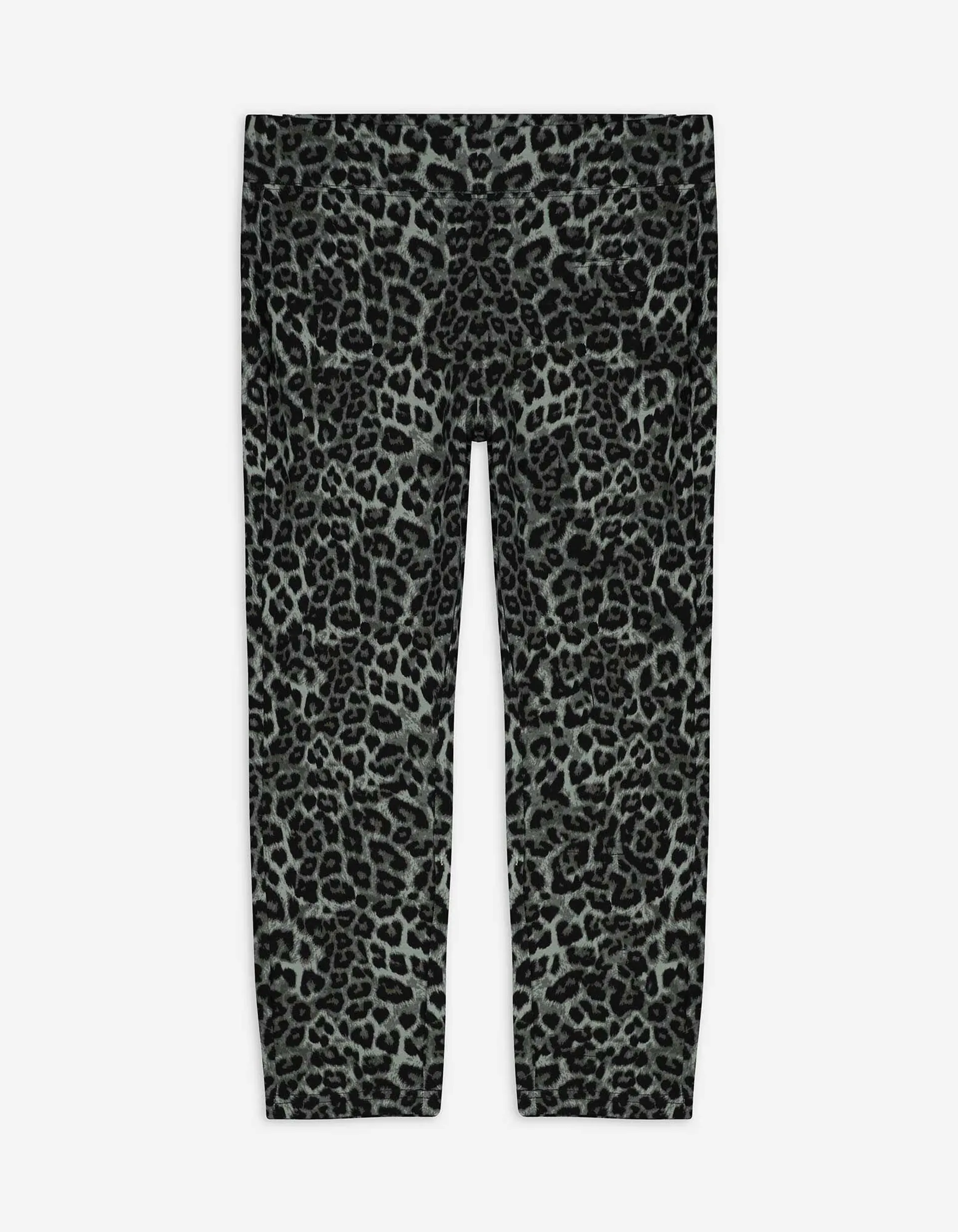 Leggings - Leopardenmuster - hellgrün