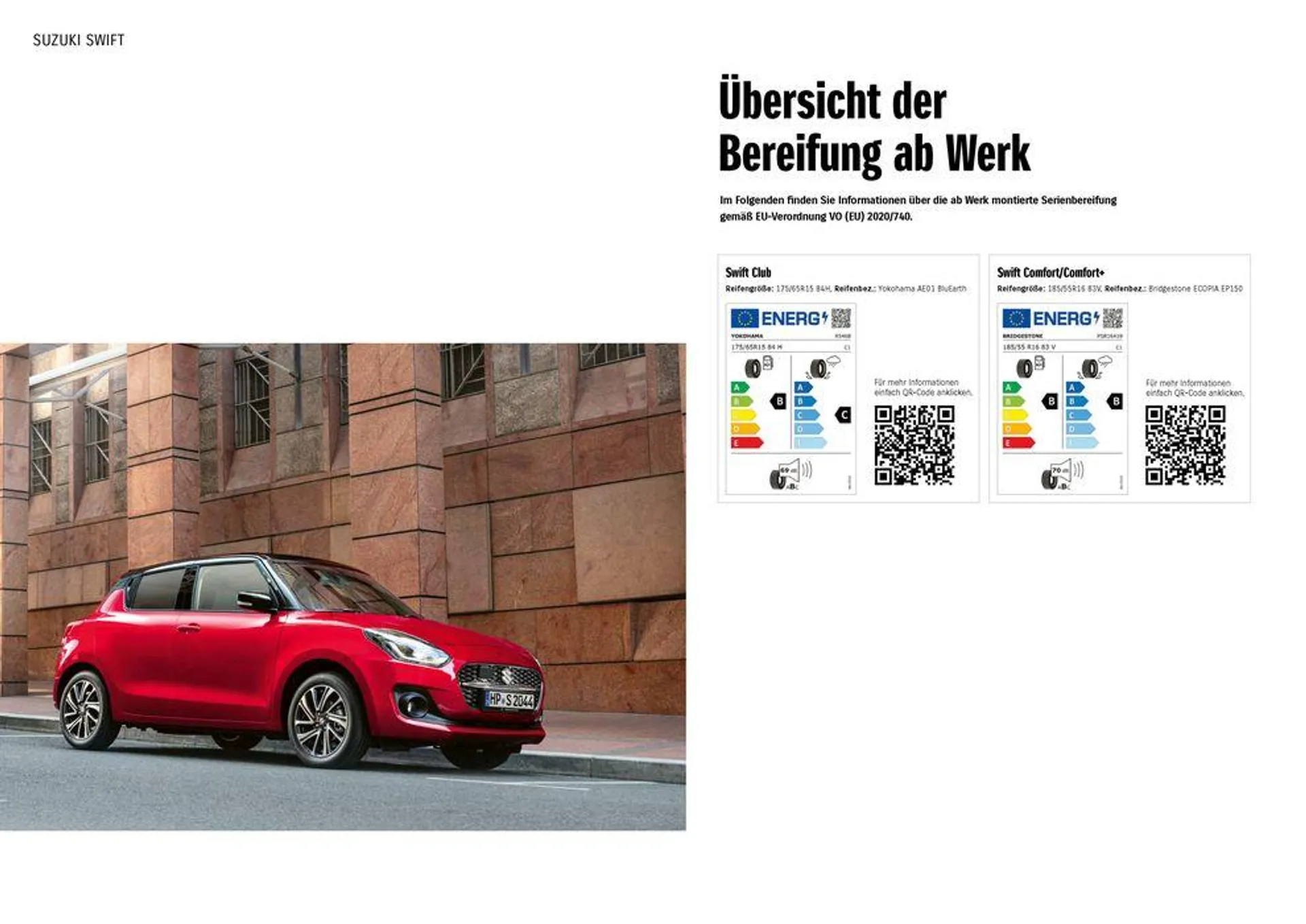 Suzuki Swift von 31. Oktober bis 31. Oktober 2024 - Prospekt seite 14