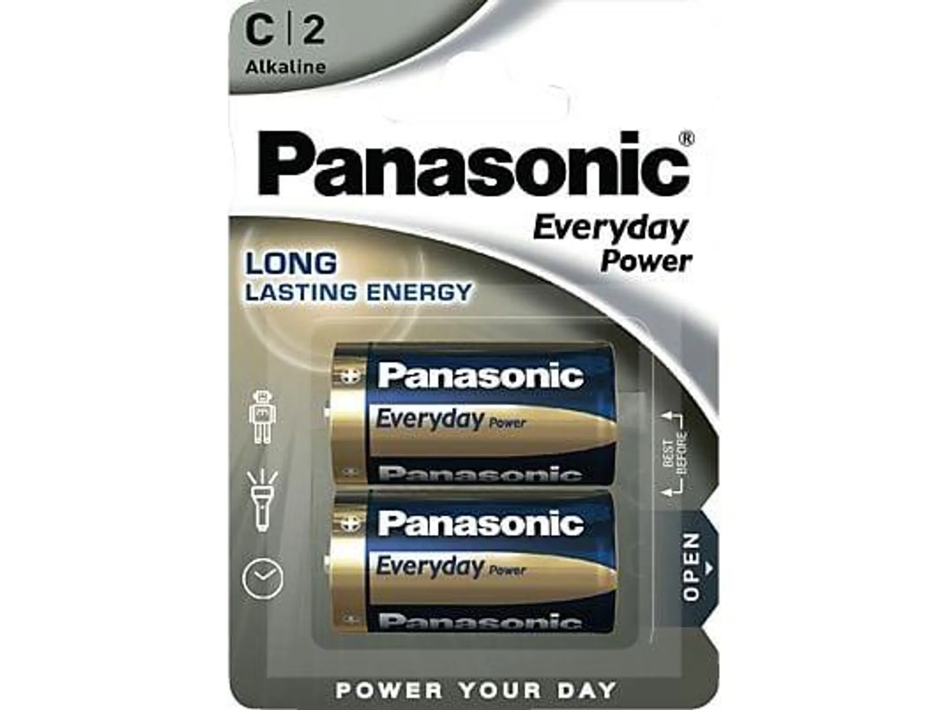 PANASONIC LR14EPS/2BP C Batterie, Alkaline, 1.5 Volt