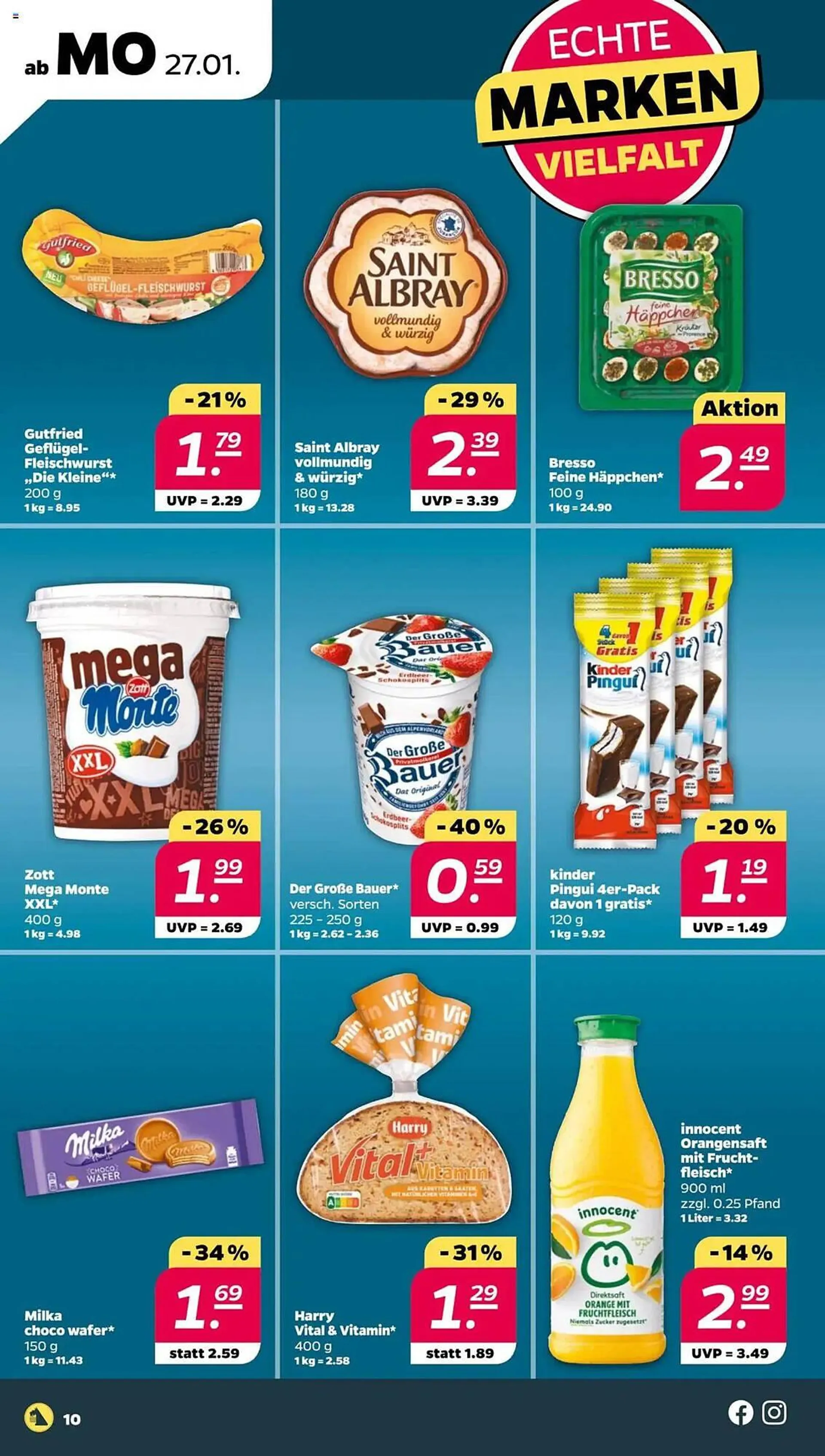 NETTO Prospekt von 27. Januar bis 1. Februar 2025 - Prospekt seite 10