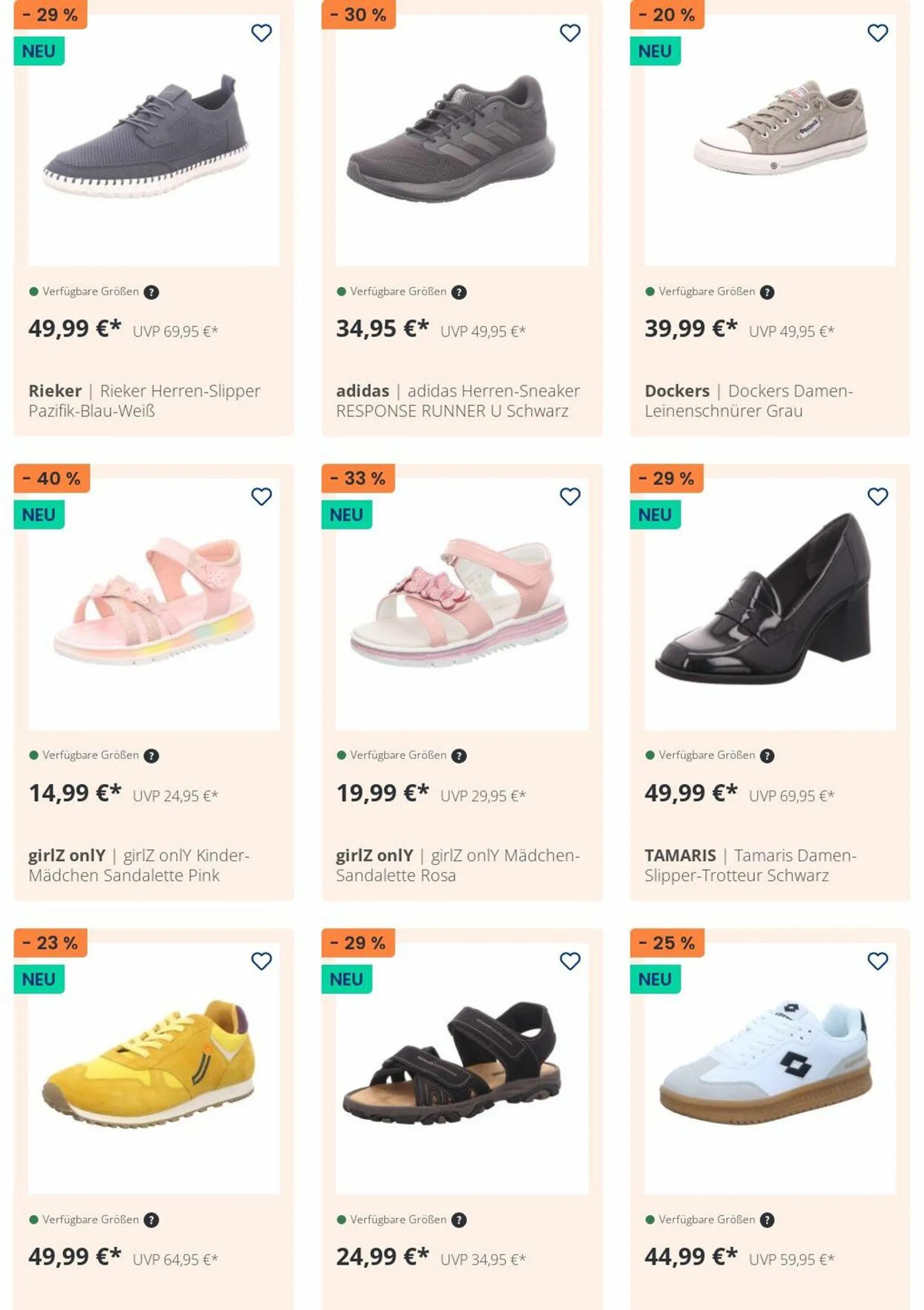 SCHUH OKAY Aktueller Prospekt von 7. Juli bis 16. Juli 2025 - Prospekt seite 1
