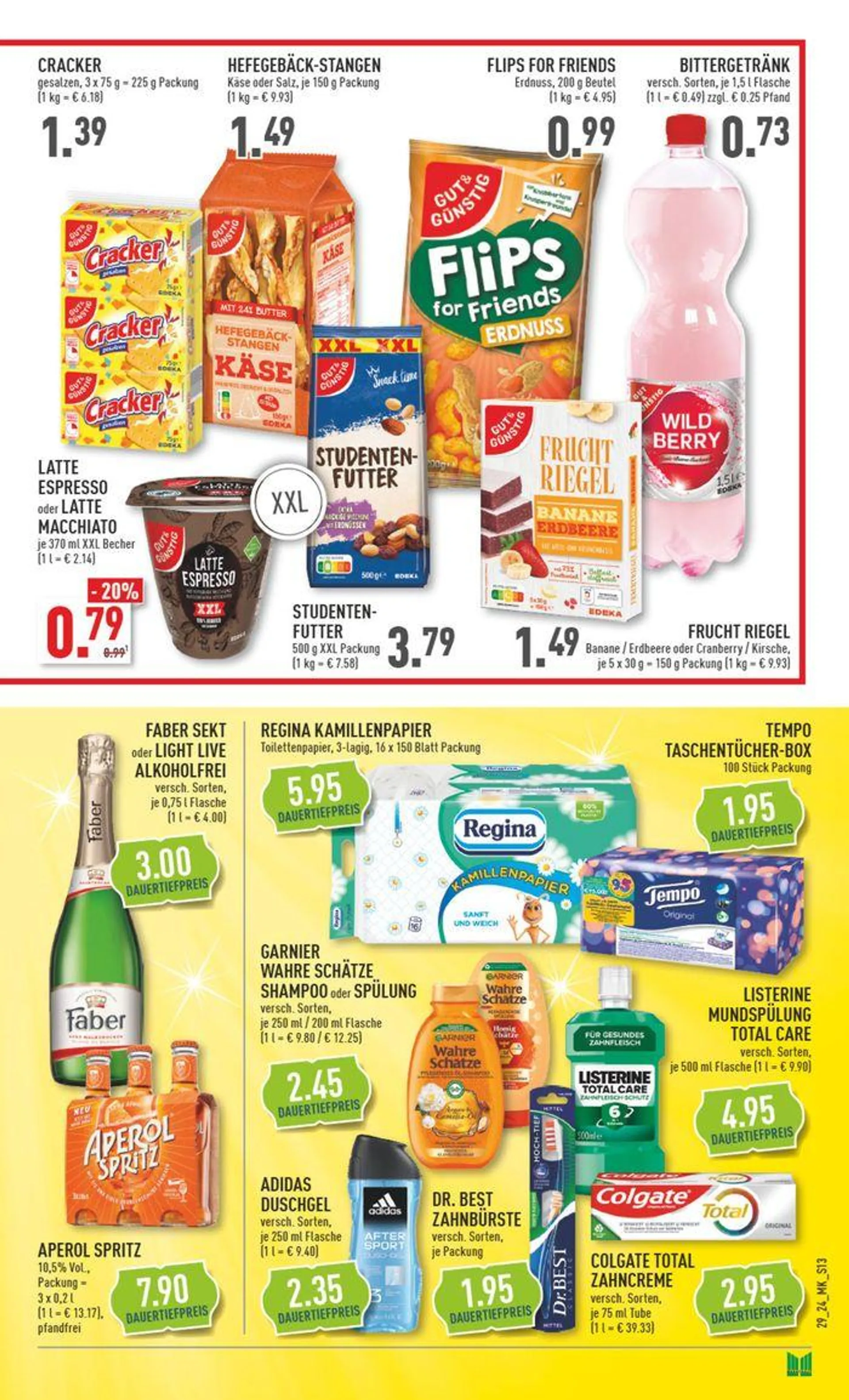 Tolles Angebot für Schnäppchenjäger von 16. Juli bis 30. Juli 2024 - Prospekt seite 13