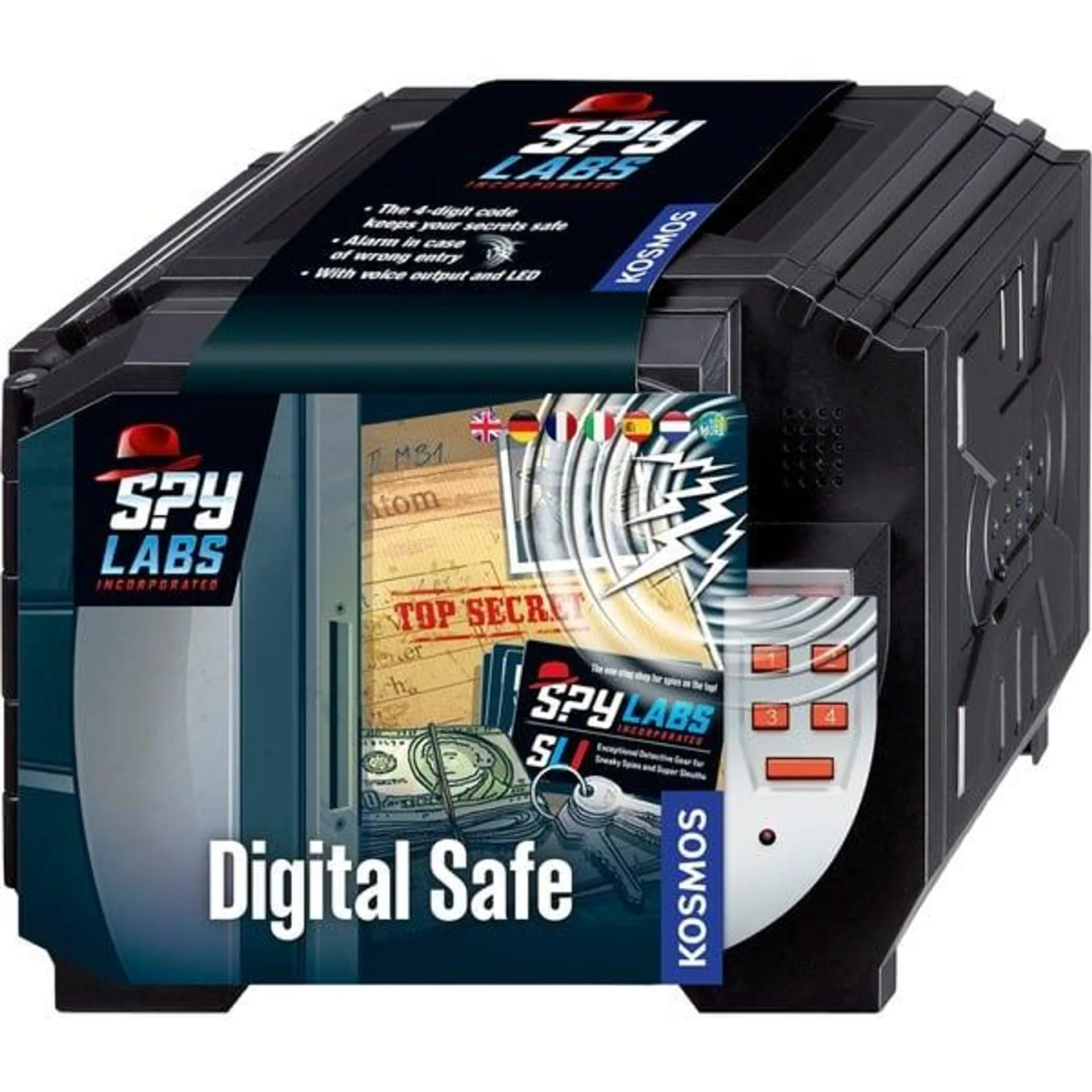 Spy Labs Incorporated Digital Safe, Detektiv-Sets