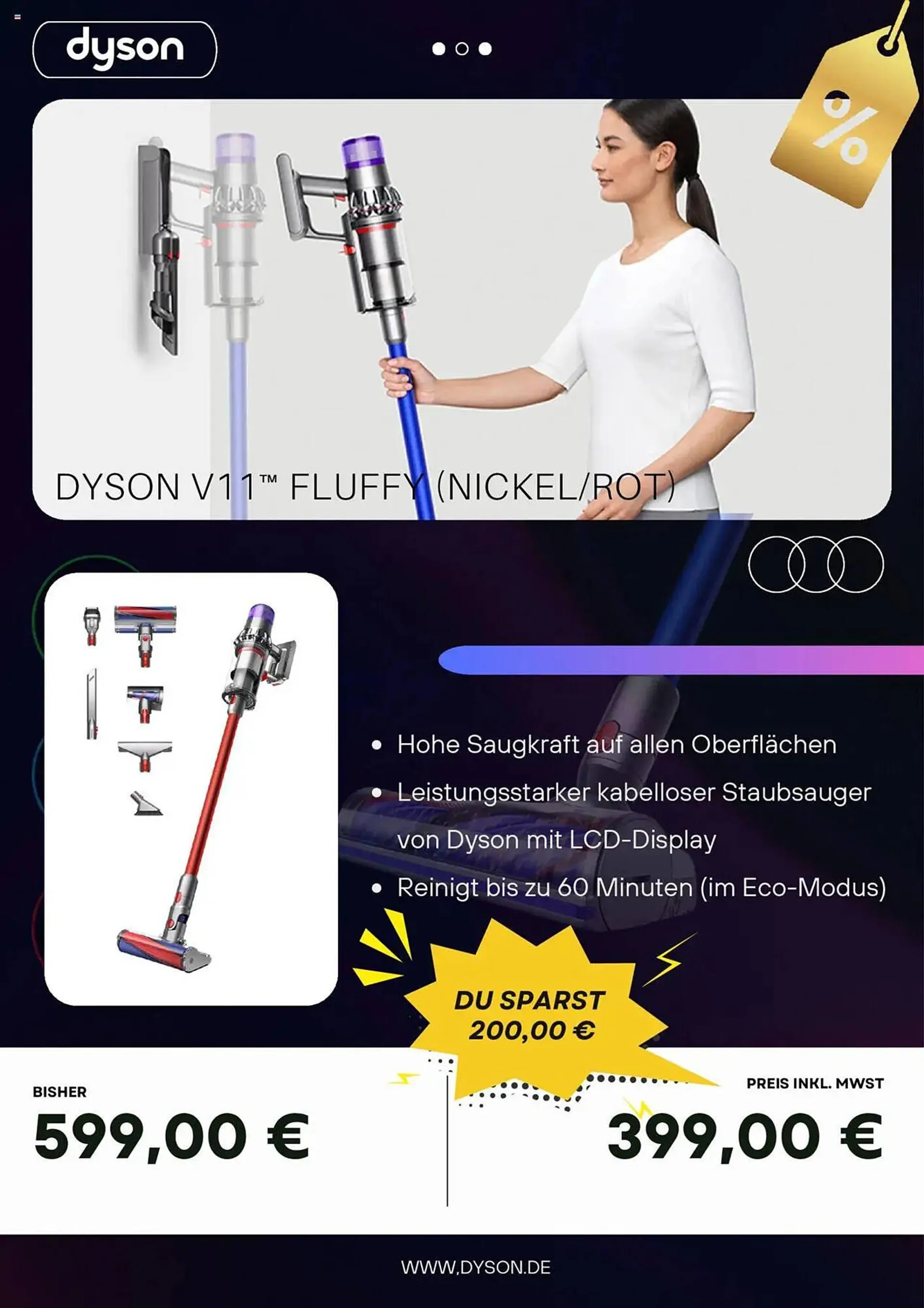 Dyson Prospekt von 3. Februar bis 3. März 2025 - Prospekt seite 3