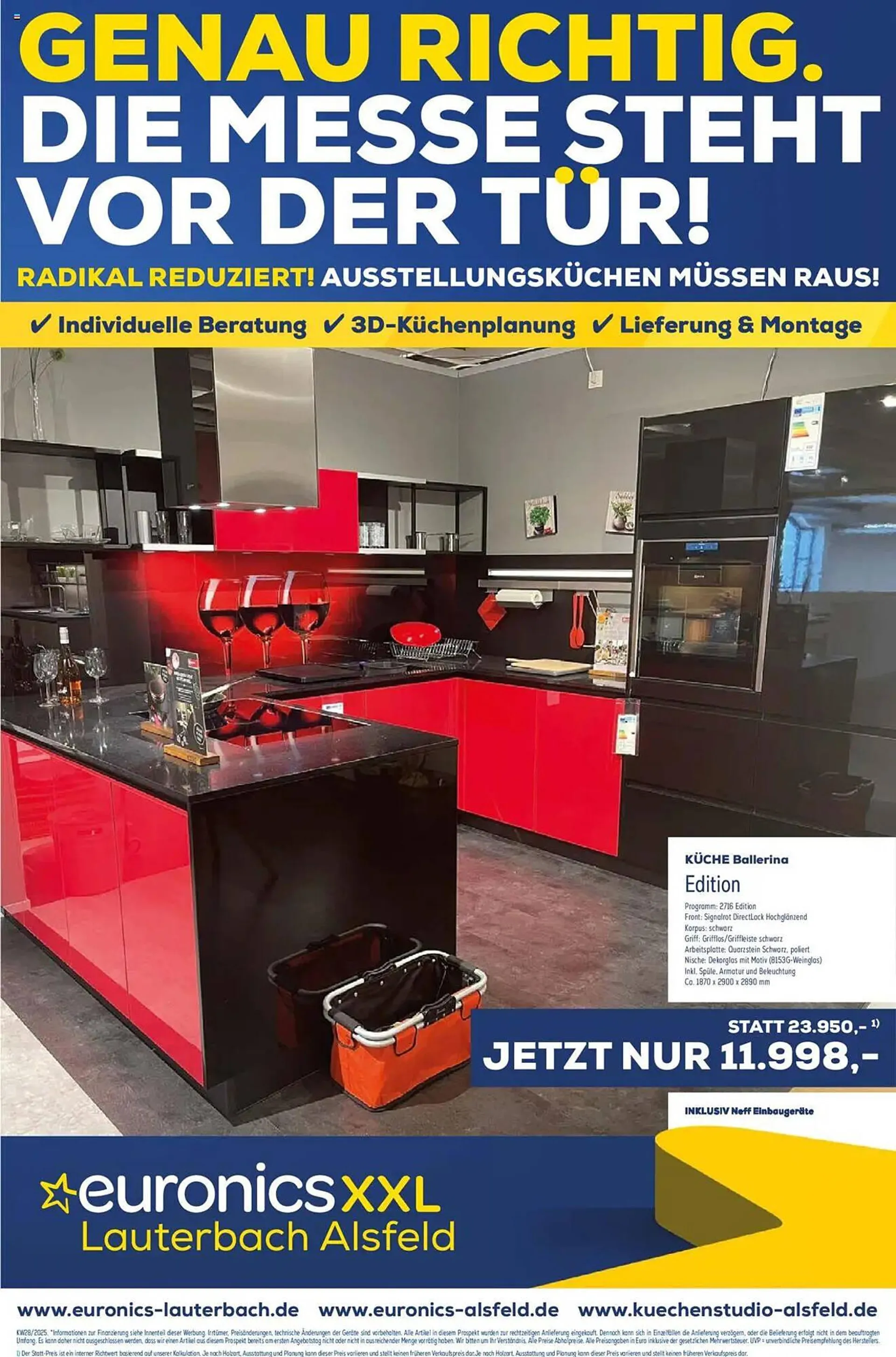 Euronics Prospekt von 9. Juli bis 20. Juli 2025 - Prospekt seite 1