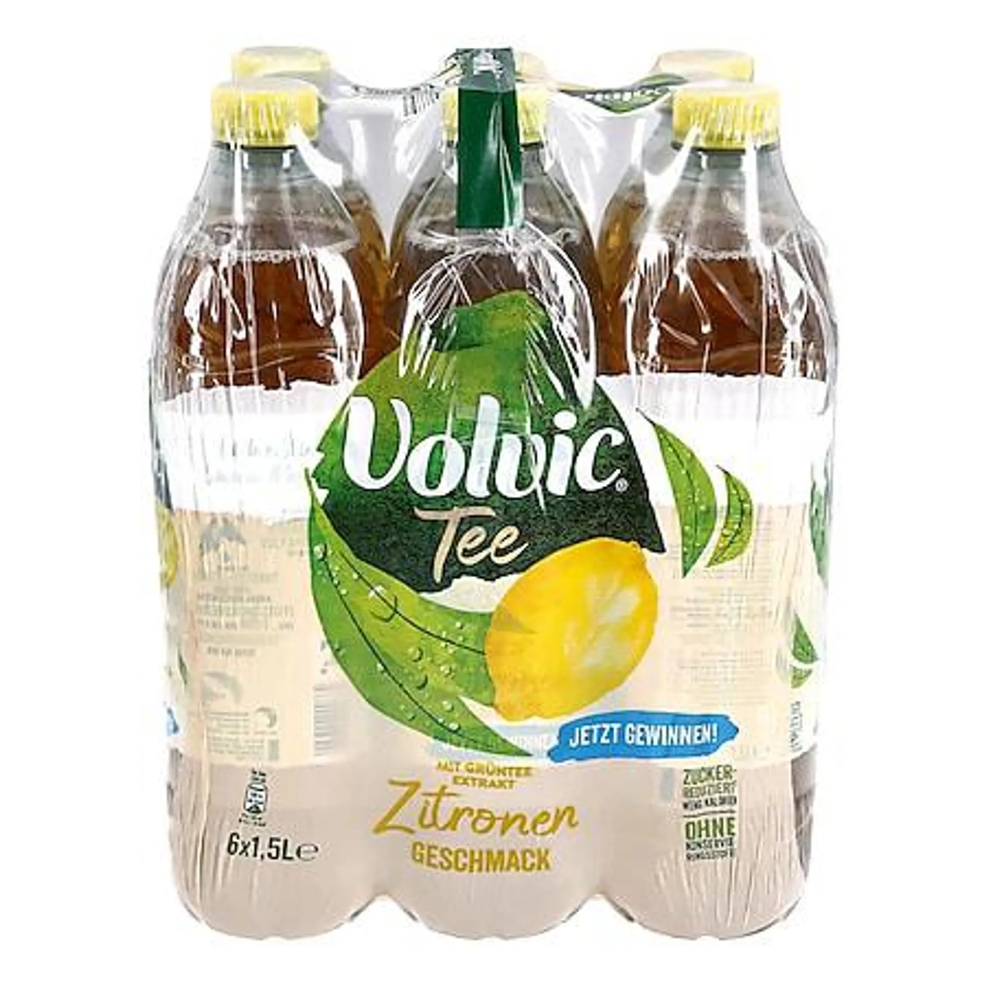 Volvic Tee Zitrone 1,5 Liter, 6er Pack