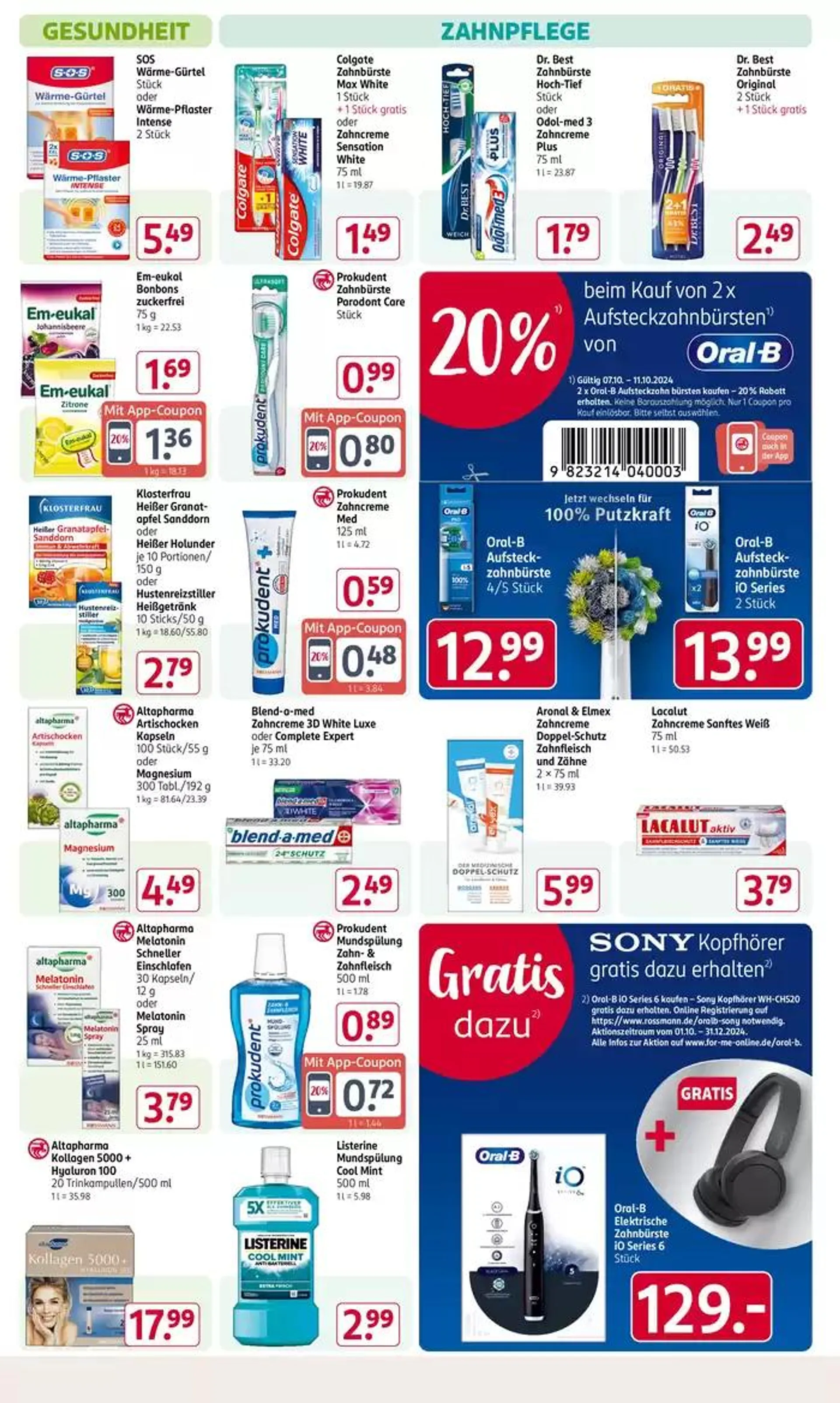 Rossmann katalog von 5. Oktober bis 11. Oktober 2024 - Prospekt seite 14