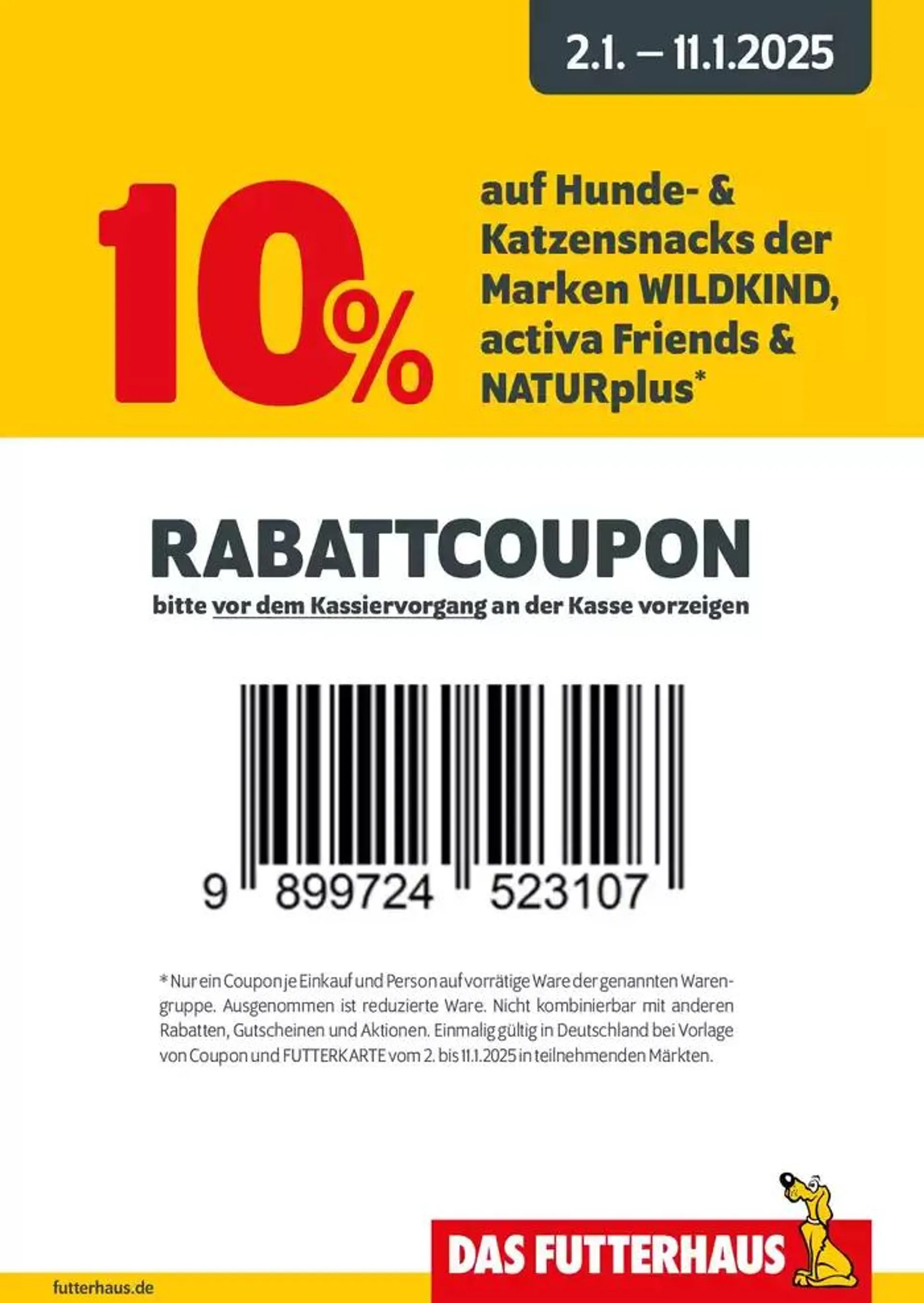 Sparwochen Coupon von 10. Januar bis 11. Januar 2025 - Prospekt seite 3